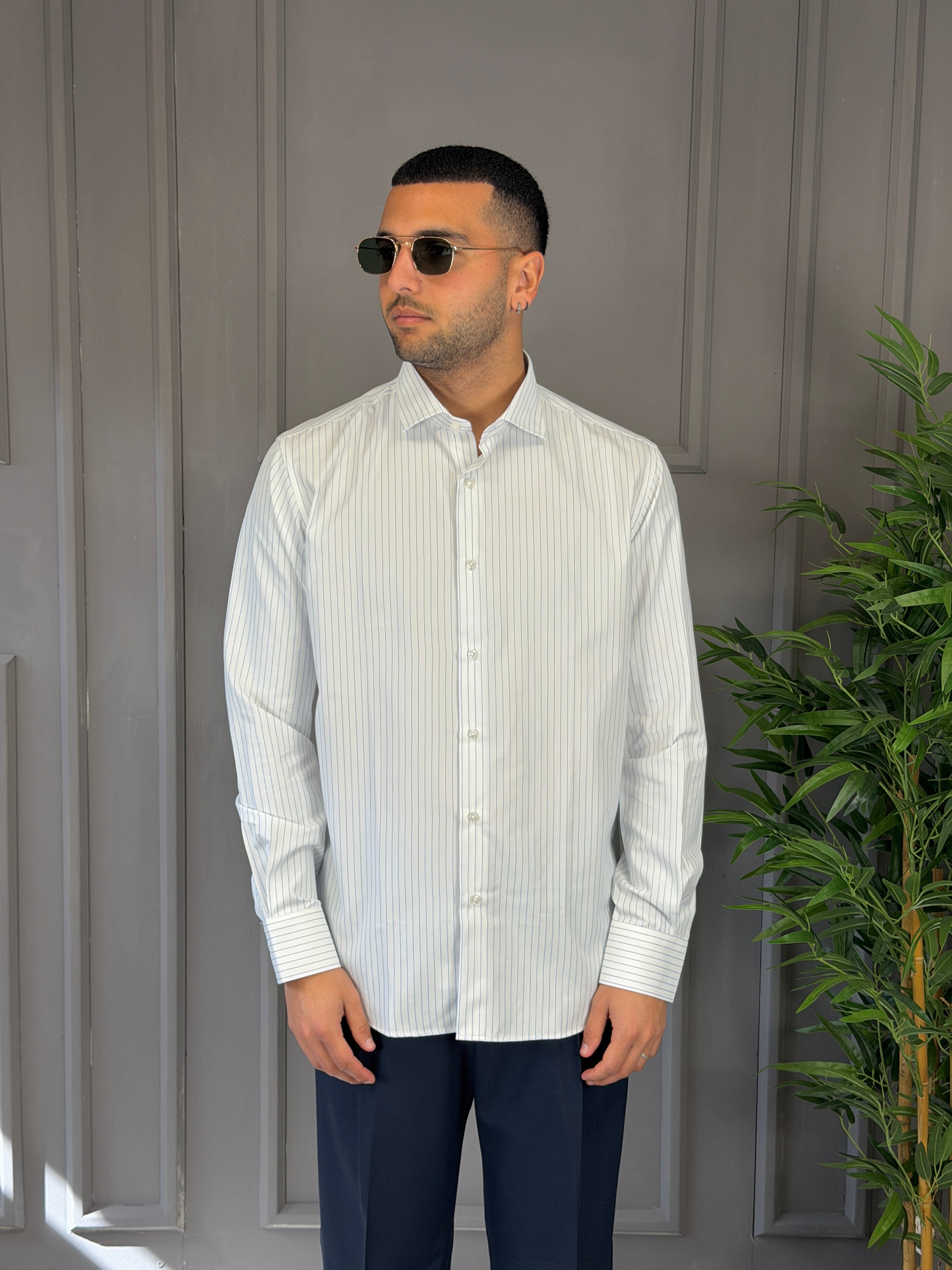 Camicia sartoriale rigata