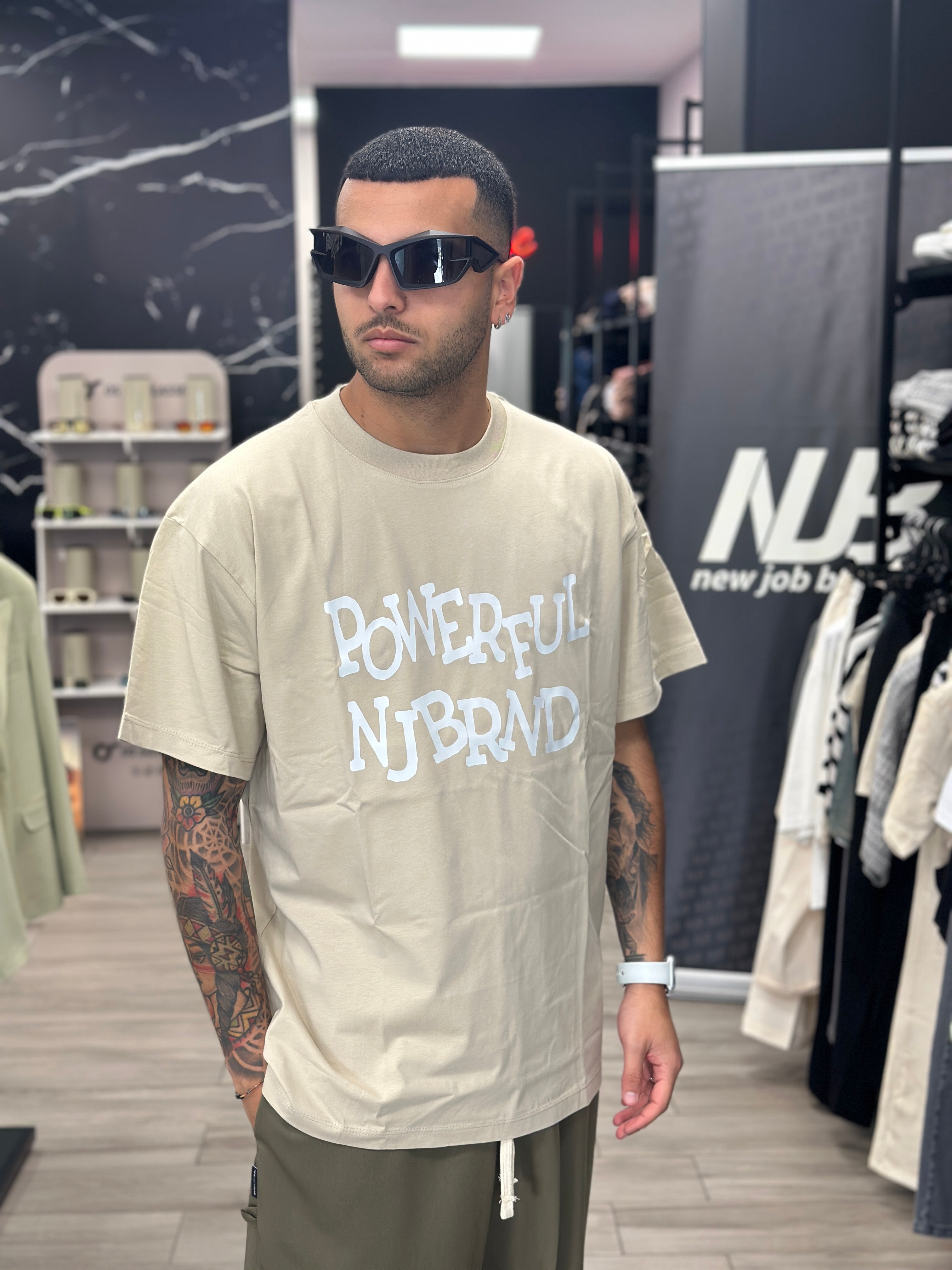 T-shirt powerfull NJB
