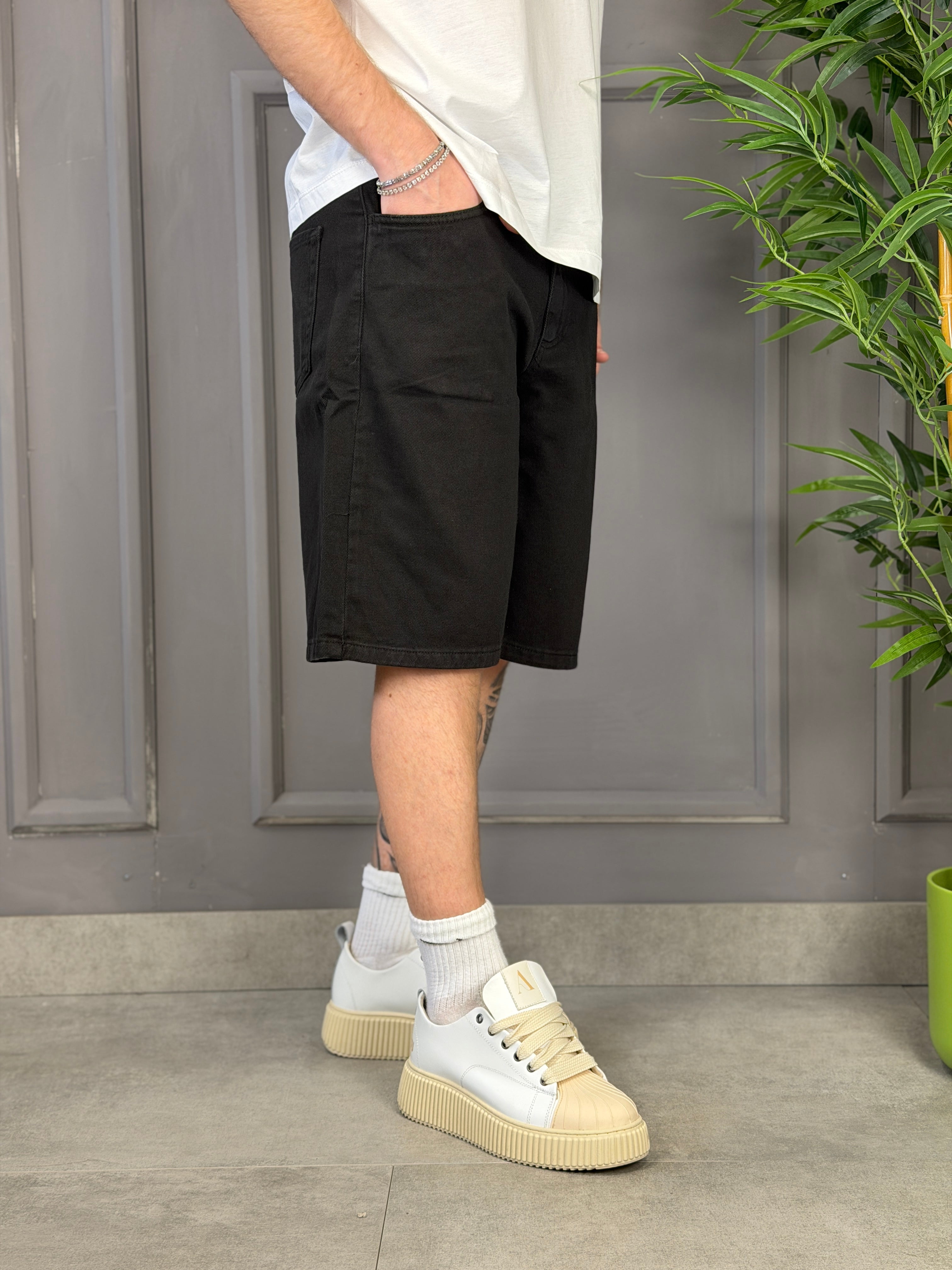 Bermuda denim Balen NJB