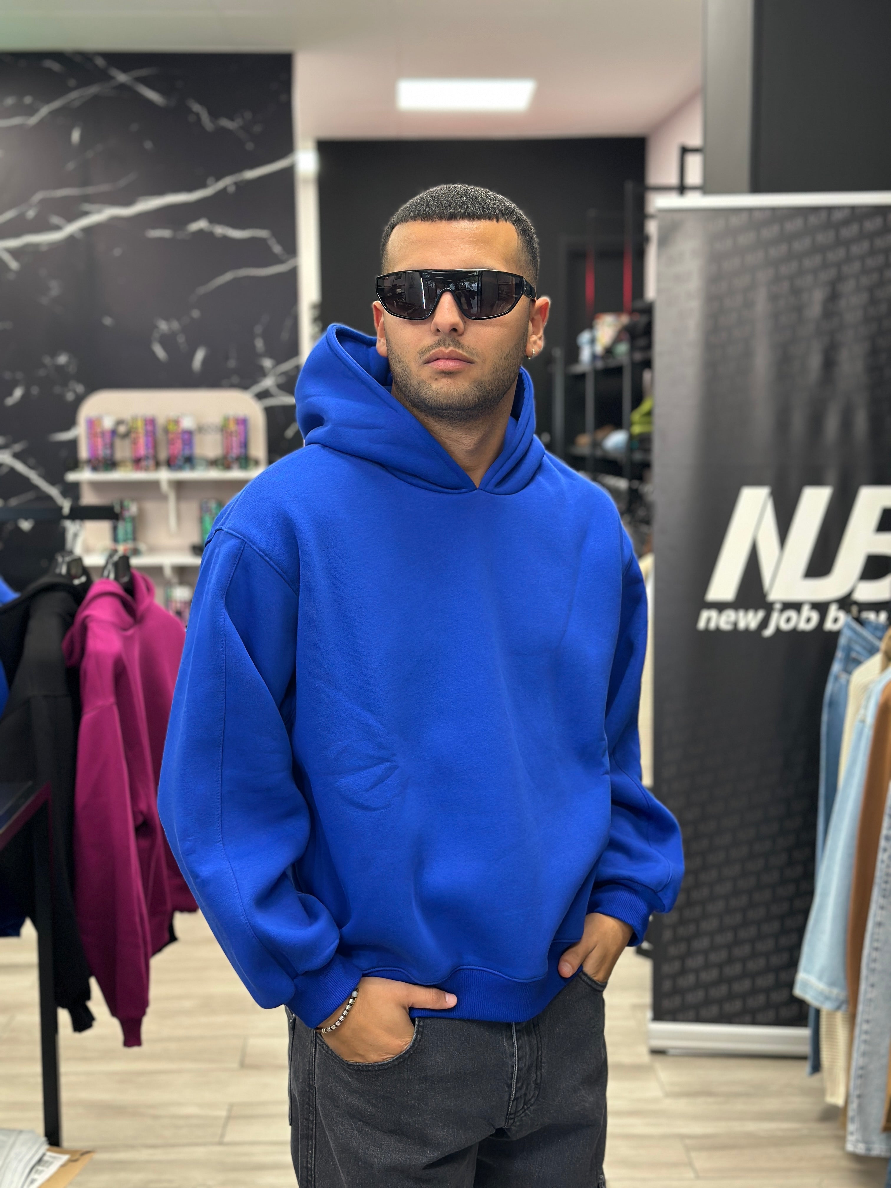 Felpa basic crop NJB