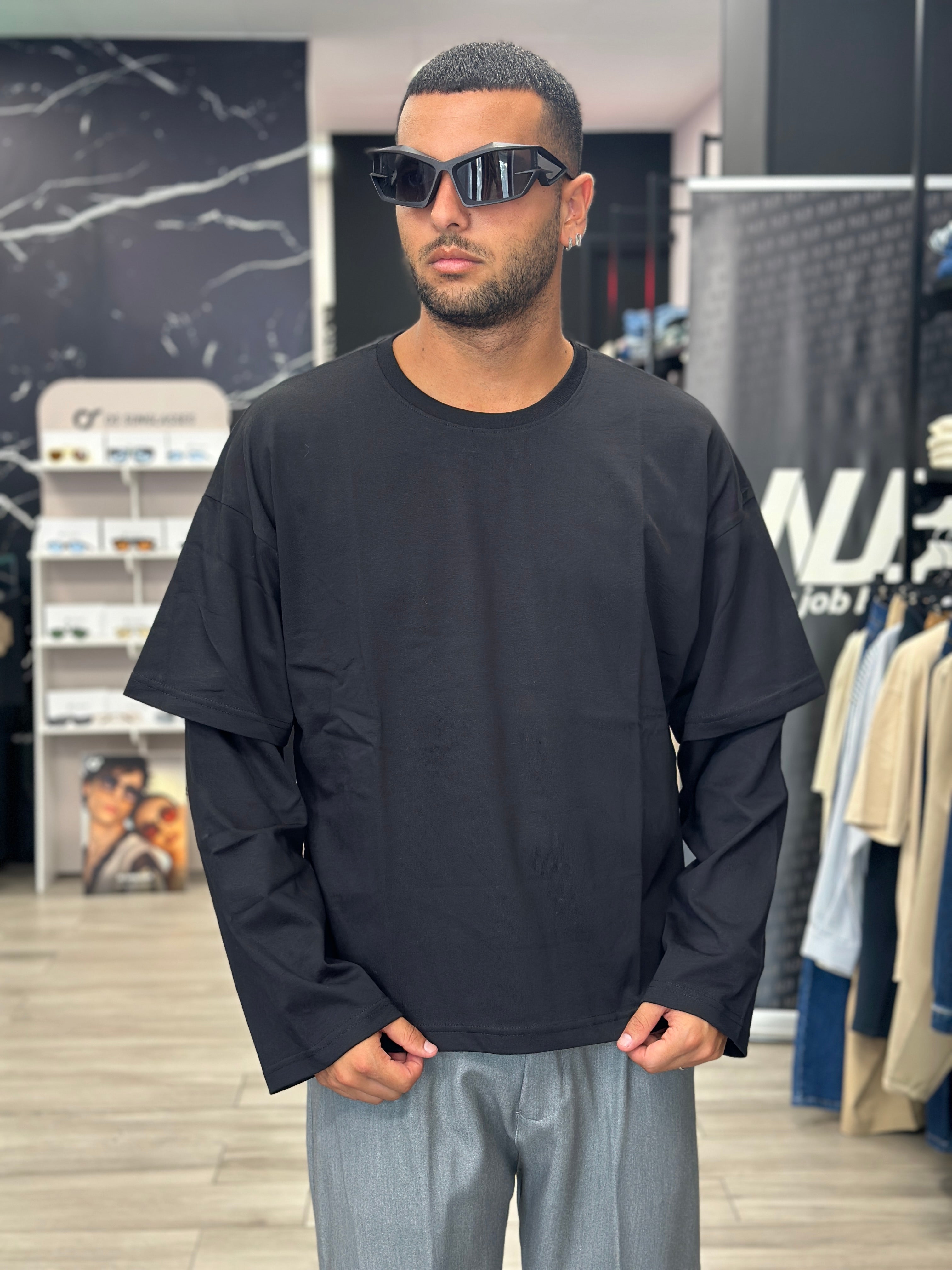 Longsleeve crop NJB