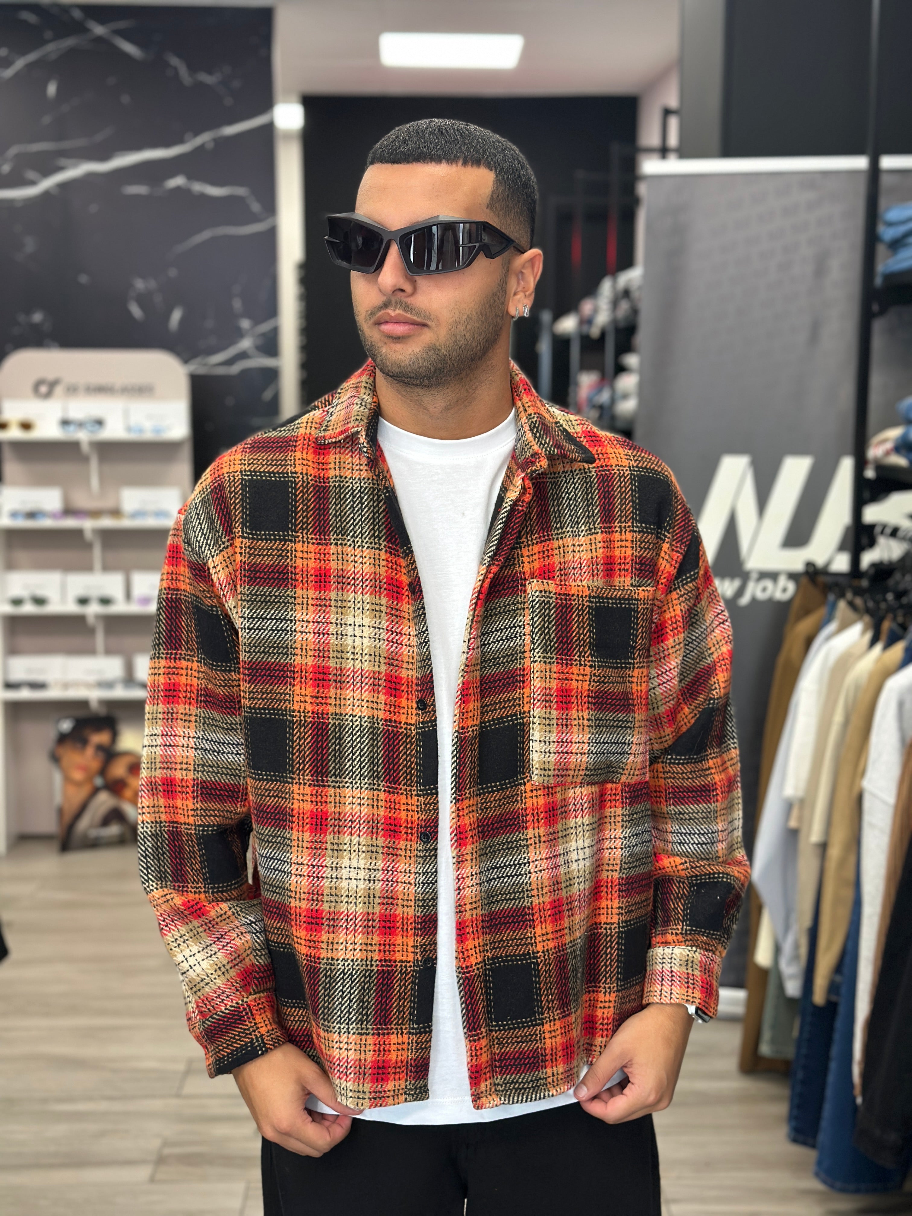 Camicia in flanella NJB