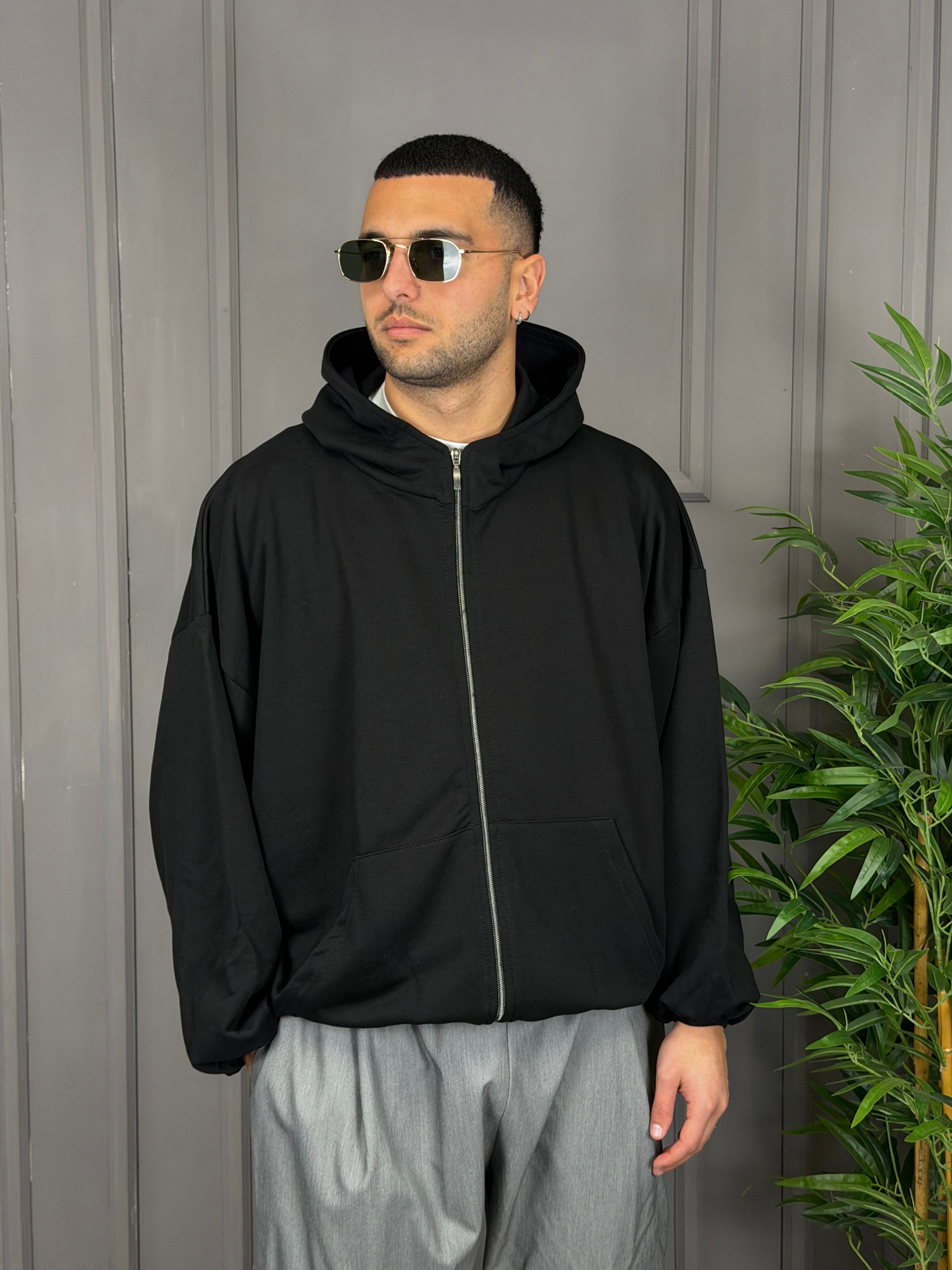 Felpa zip Berlino NJB
