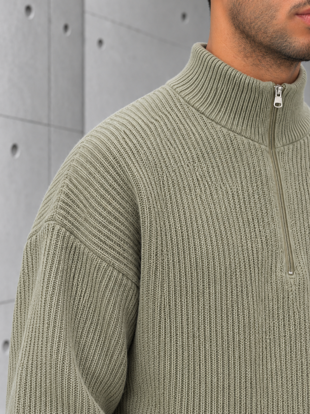 Pullover mezzazip NJB