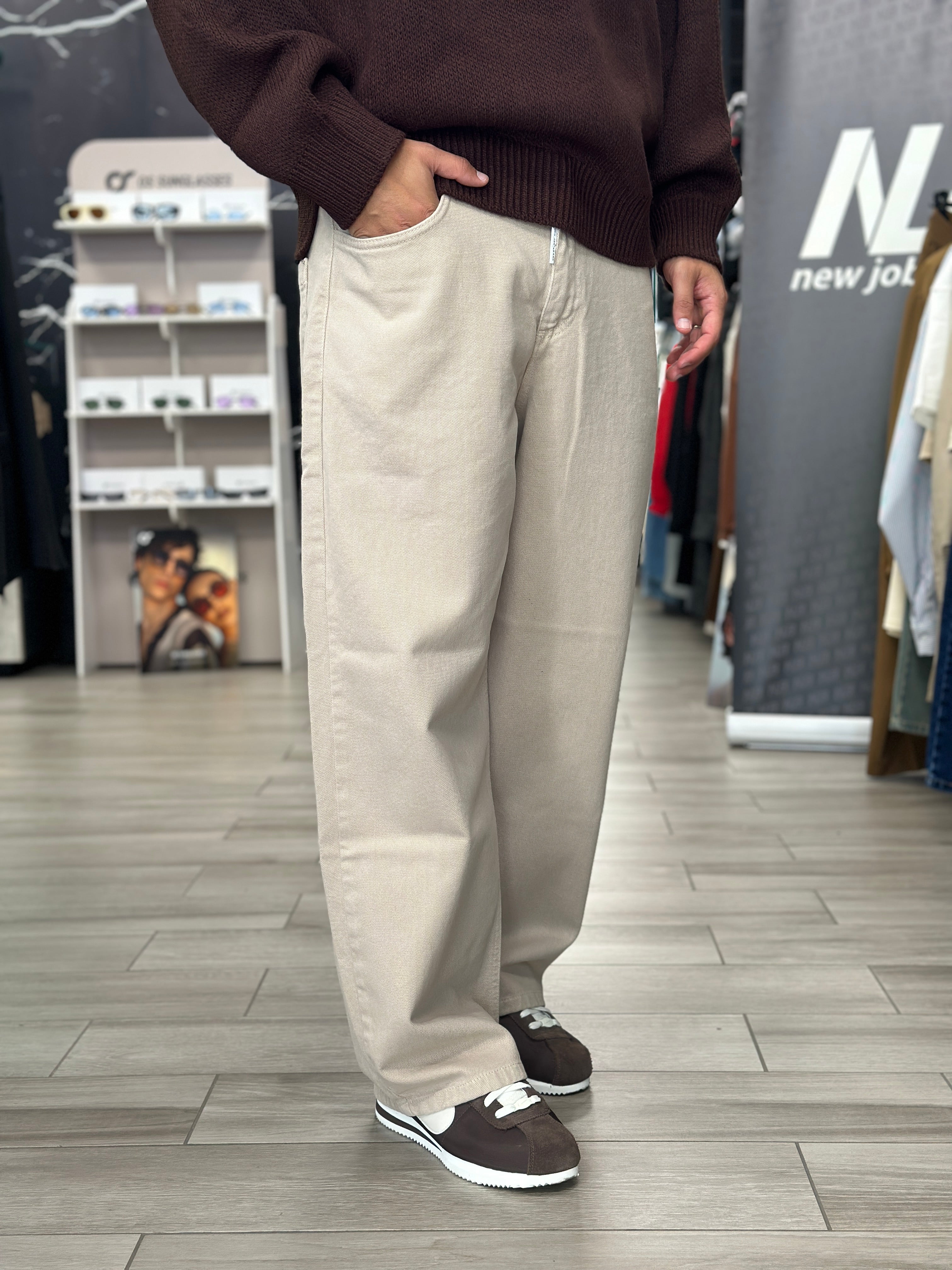 Jeans balen bull sabbia NJB