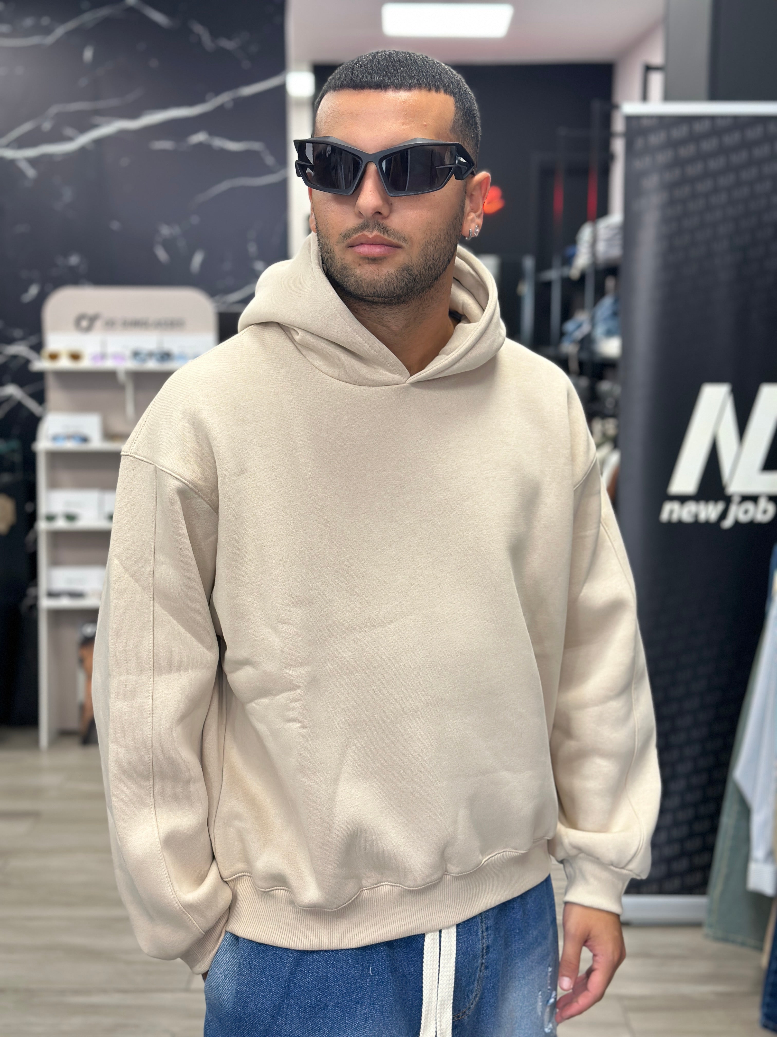 Felpa basic crop NJB