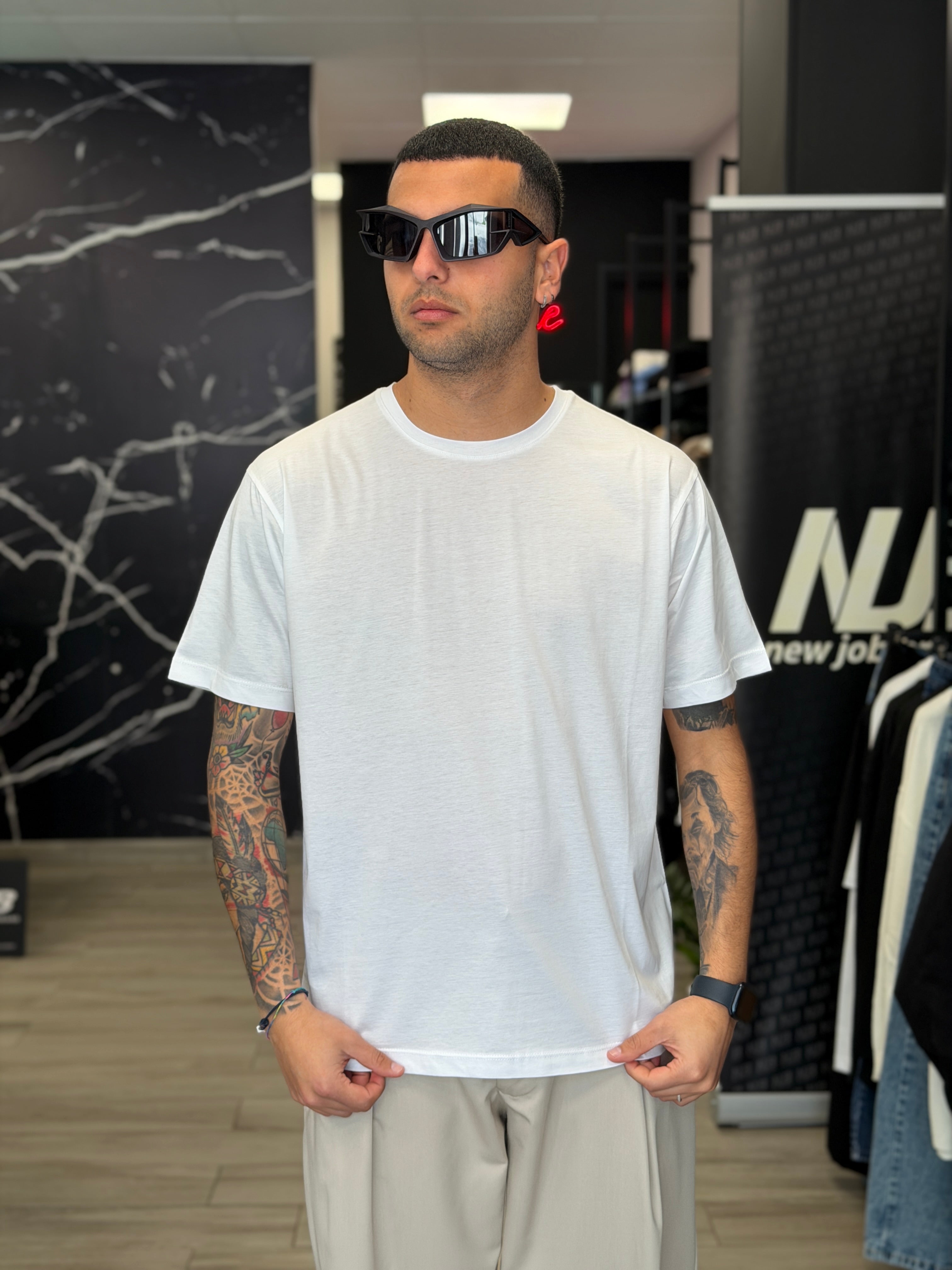 T-shirt mercerizzata NJB