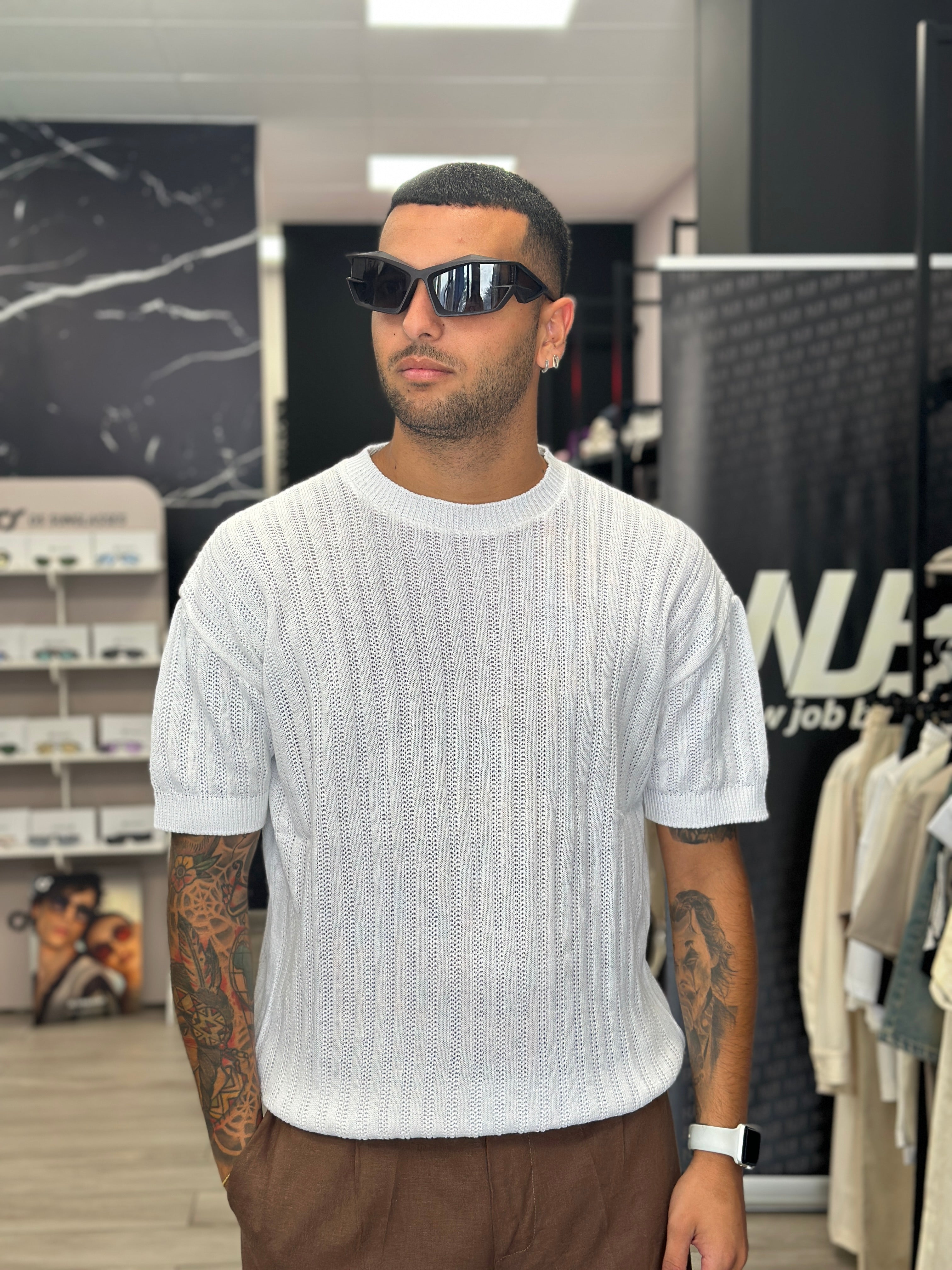 Maglia over in filo NJB
