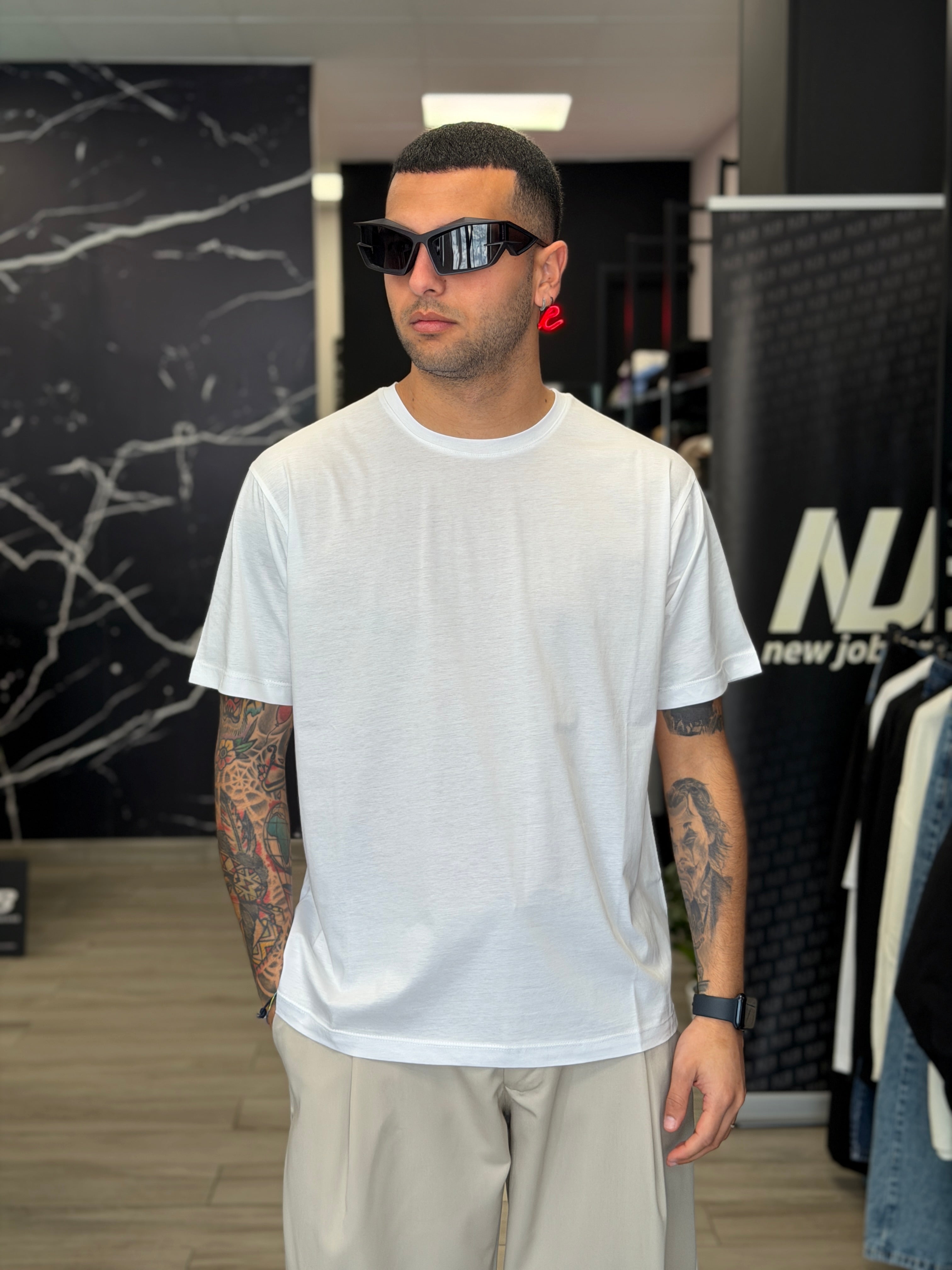 T-shirt mercerizzata NJB