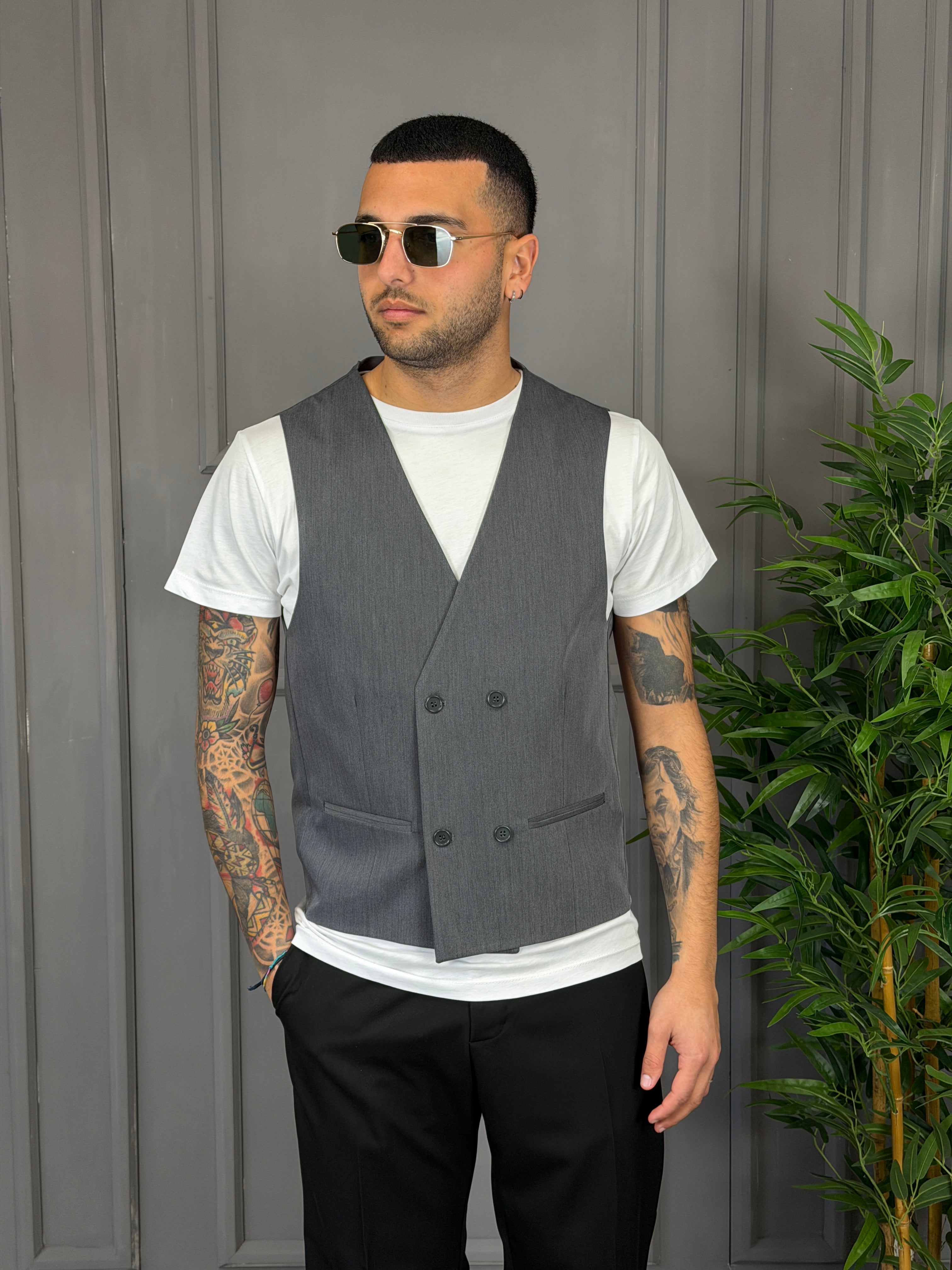 Gilet doppiopetto