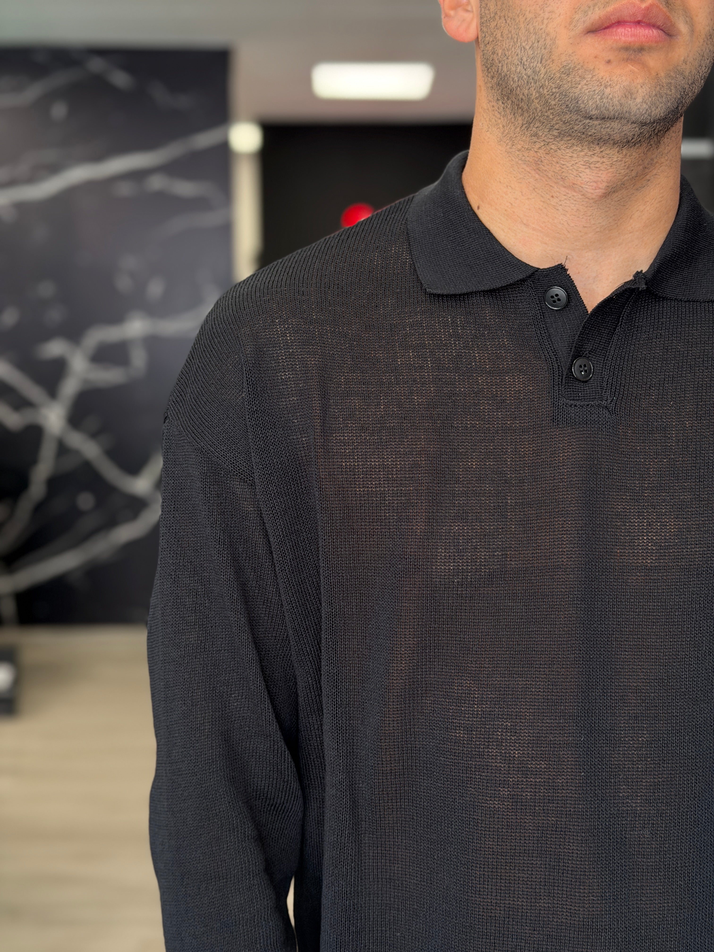 Polo crop rasata NJB