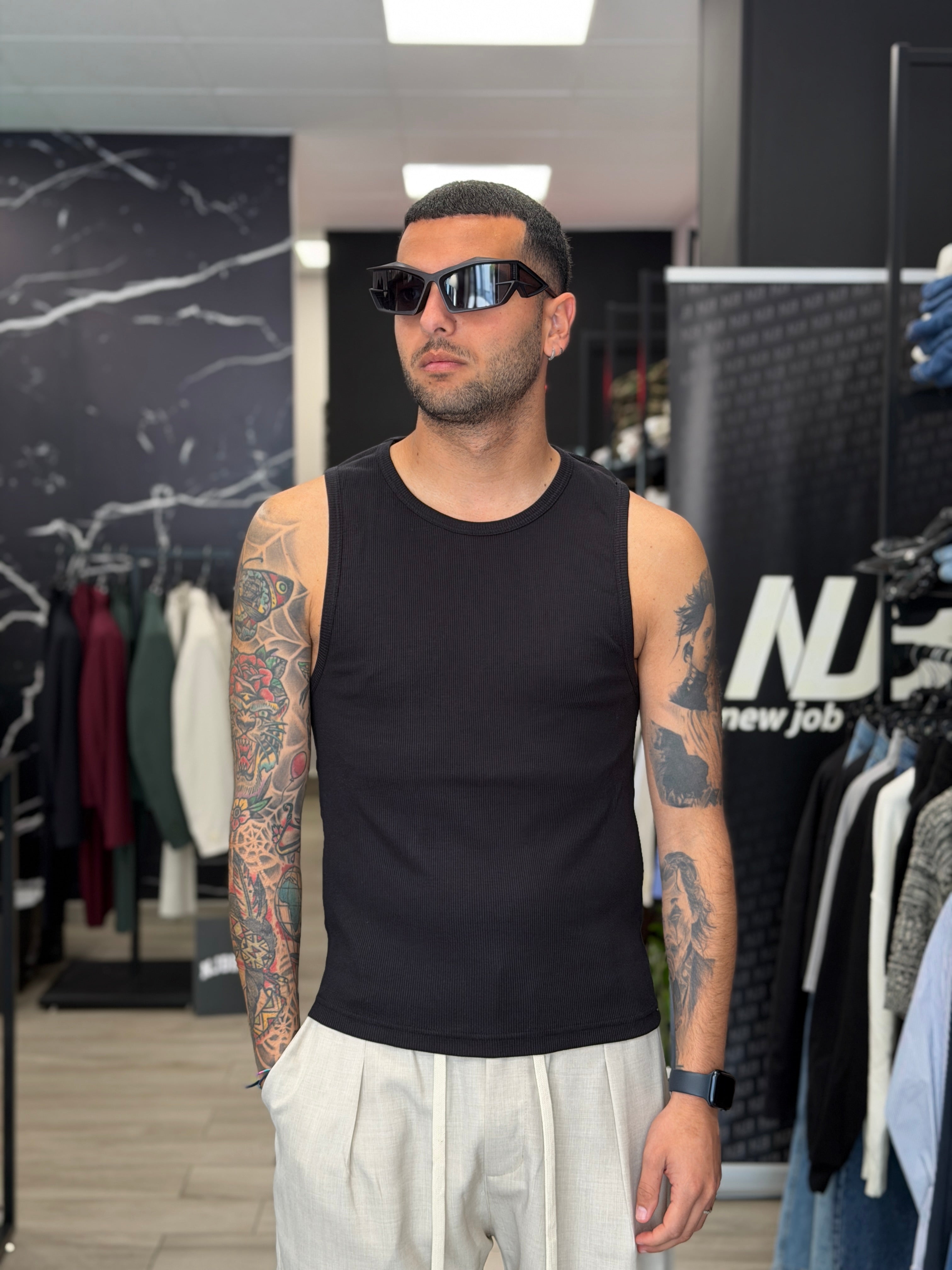 Canotta a costine NJB