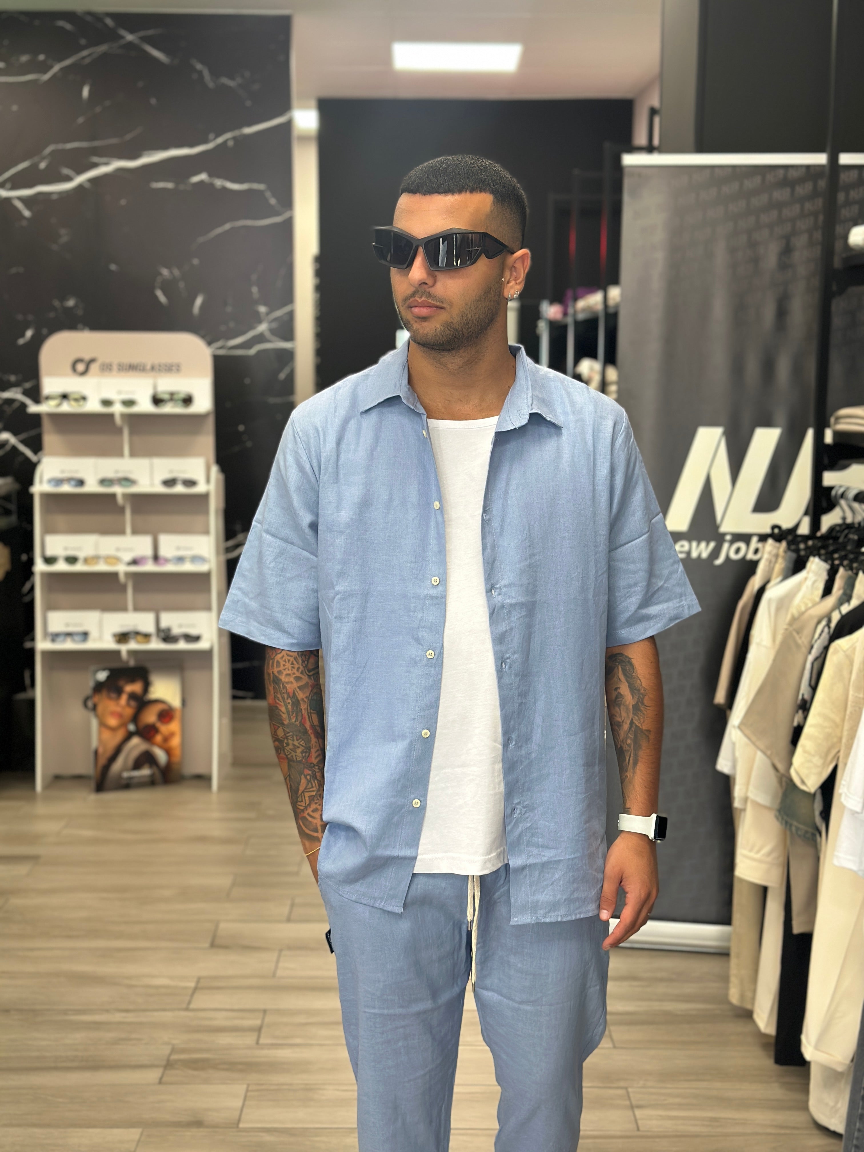 Coordinato Japan in lino NJB