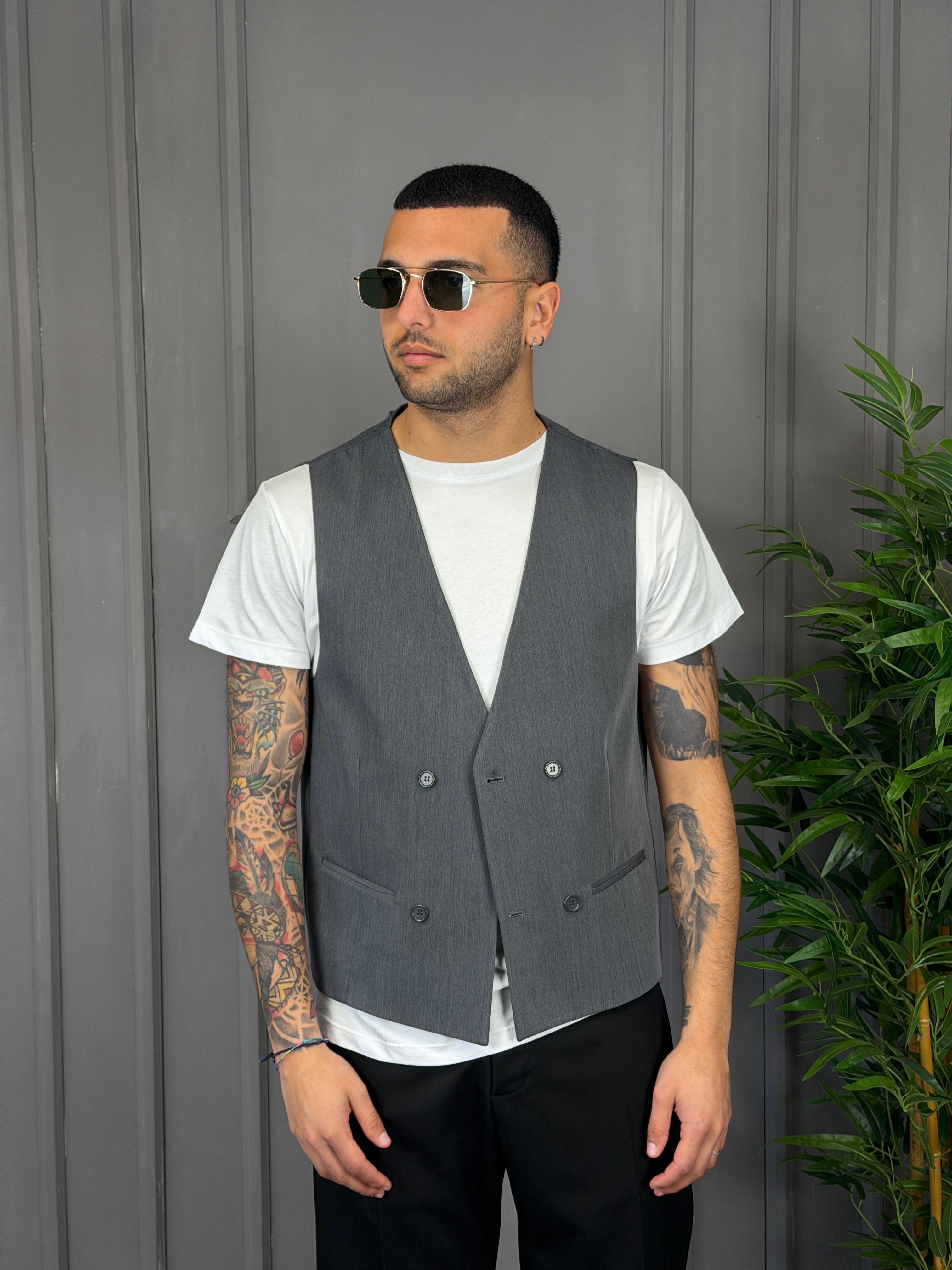 Gilet doppiopetto