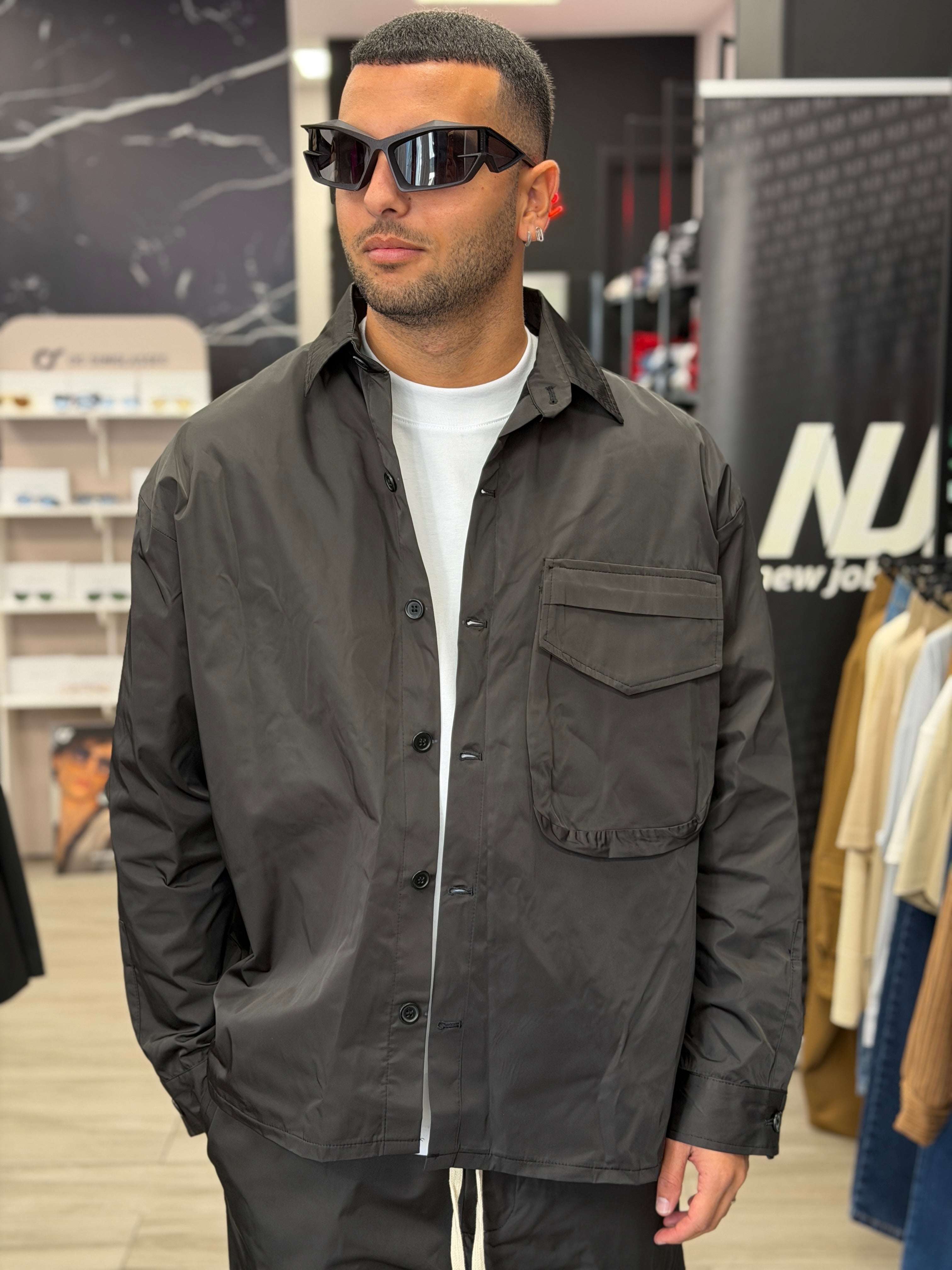 Coordinato tessuto tecnico ESSENCE NOIR