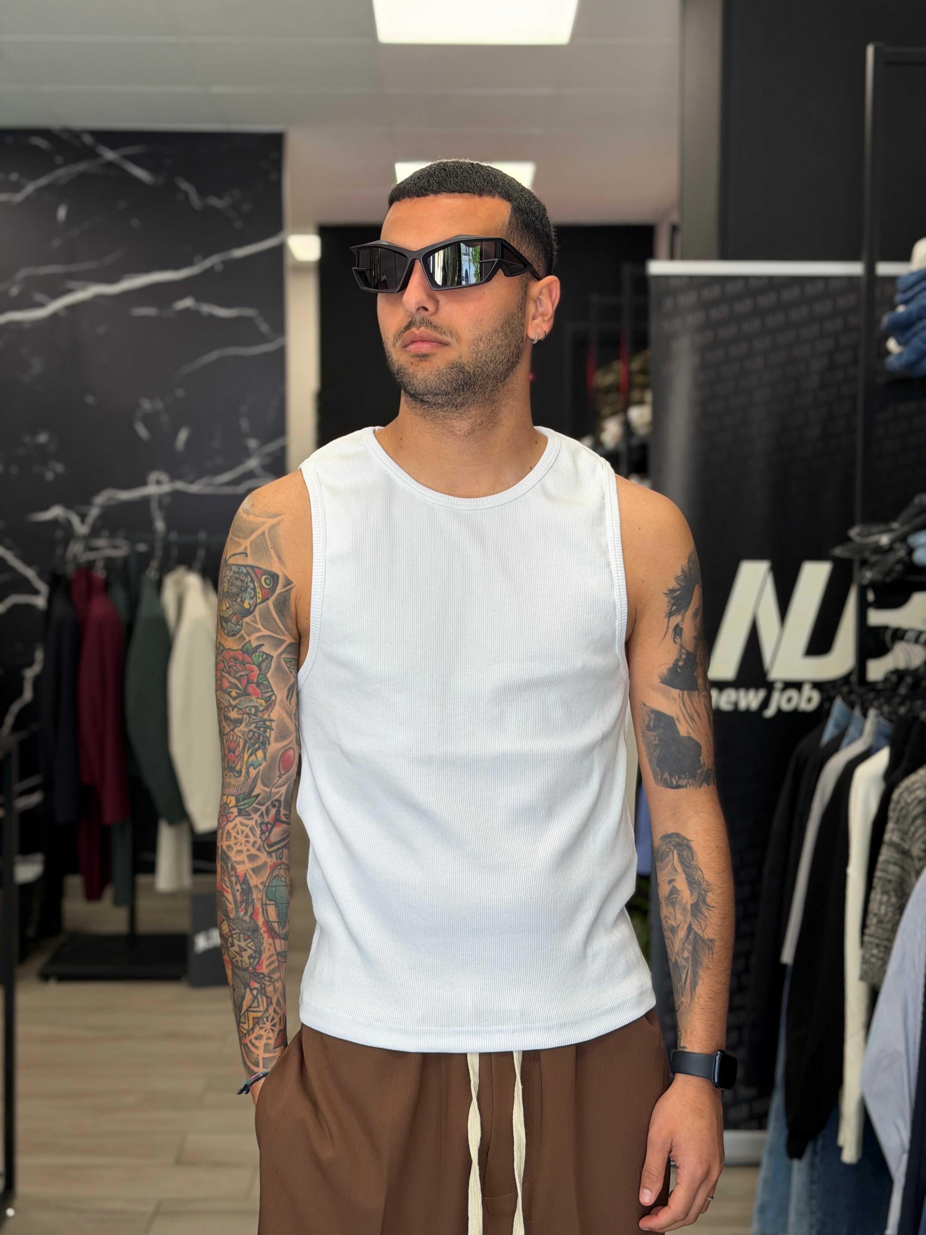 Canotta a costine NJB