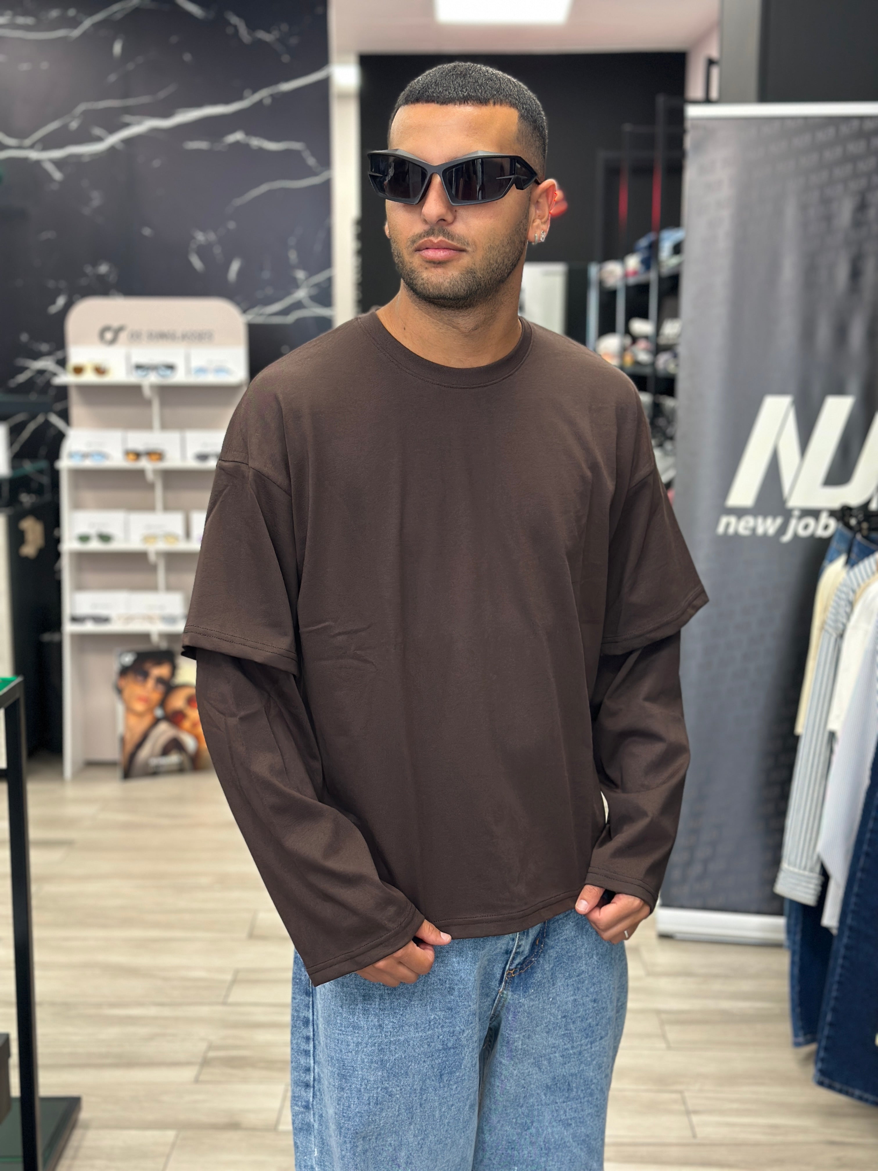 Longsleeve crop NJB