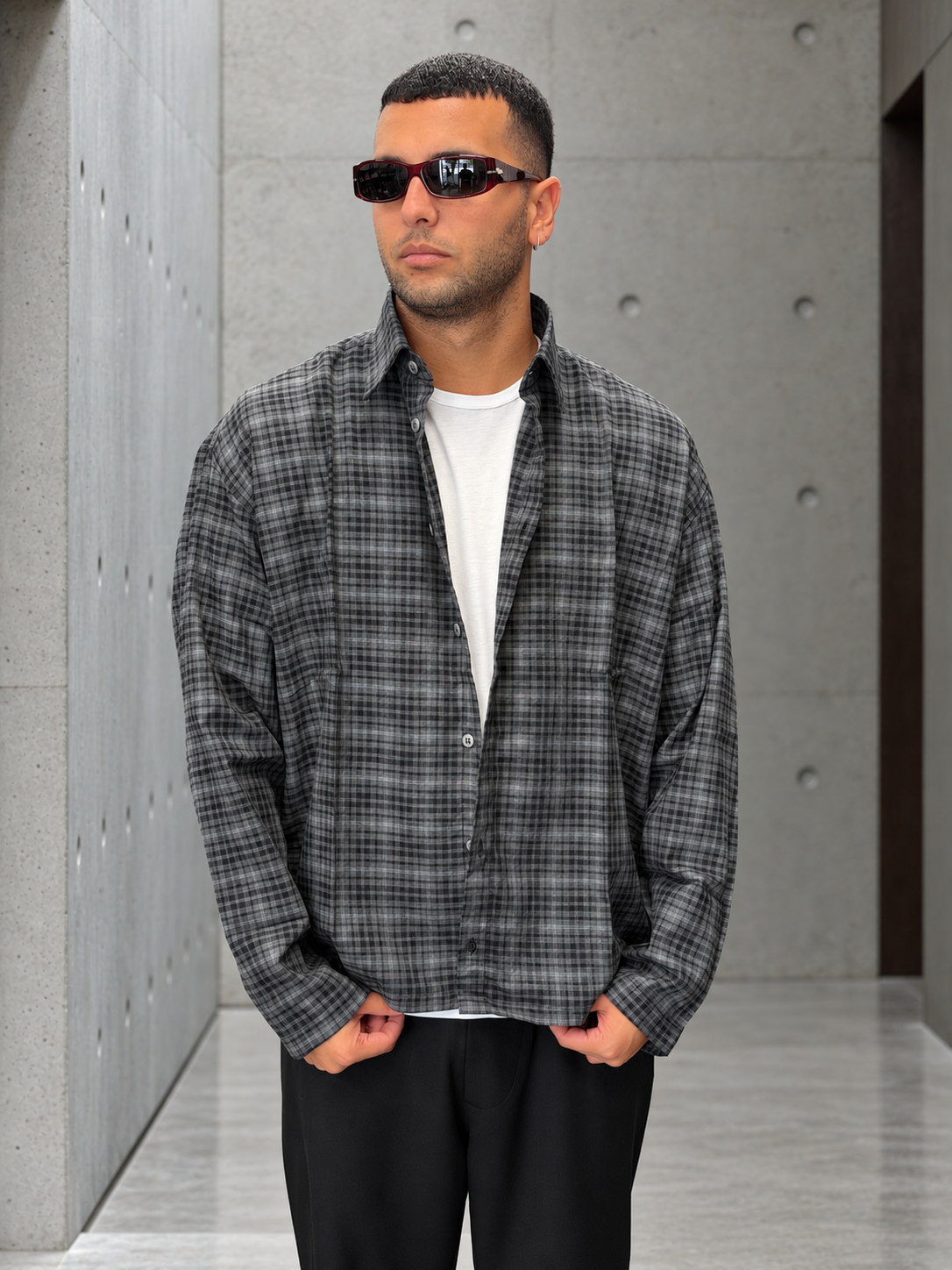 Camicia flanella quadri NJB