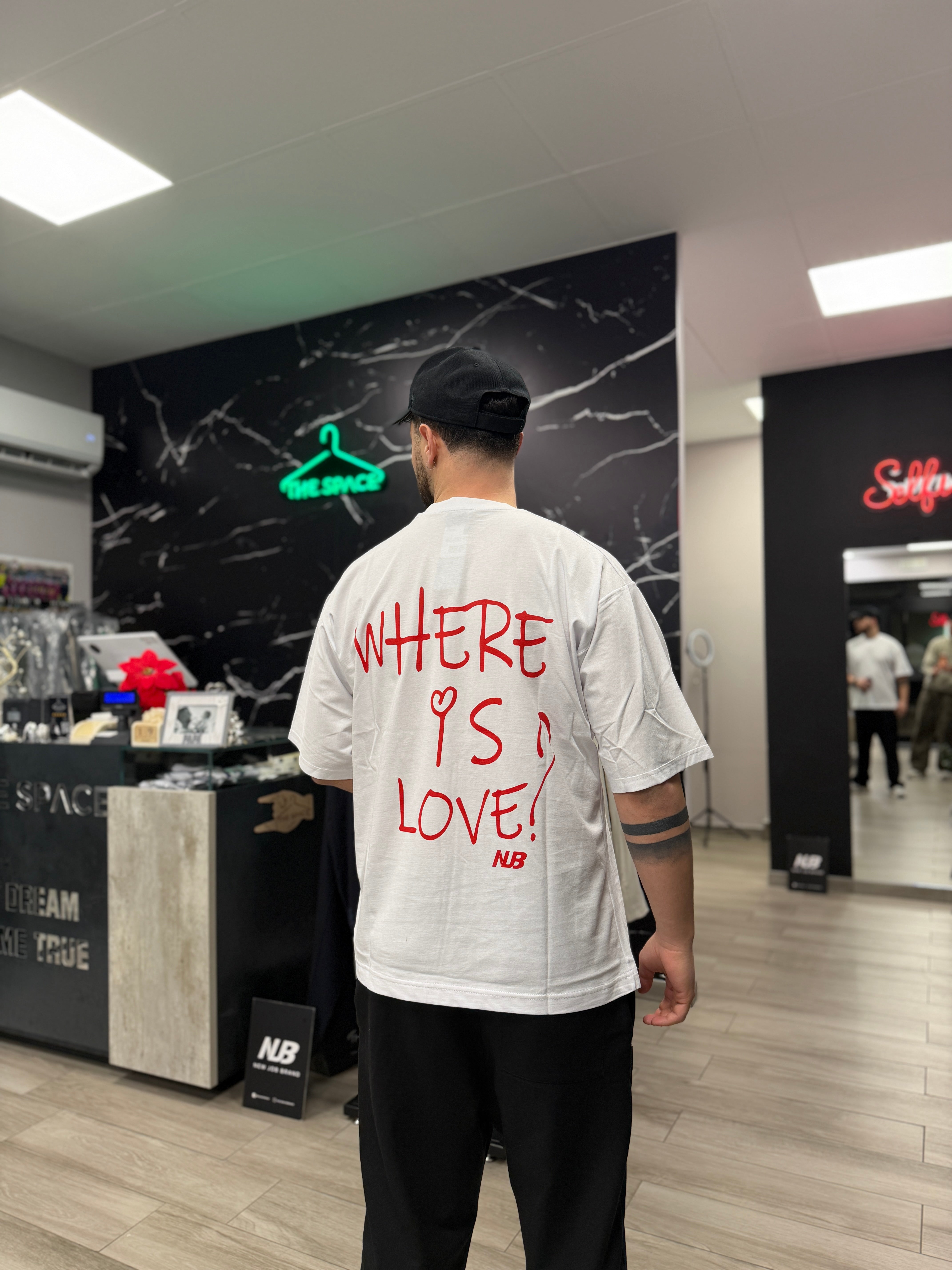 T-shirt “Where is Love?” NJB