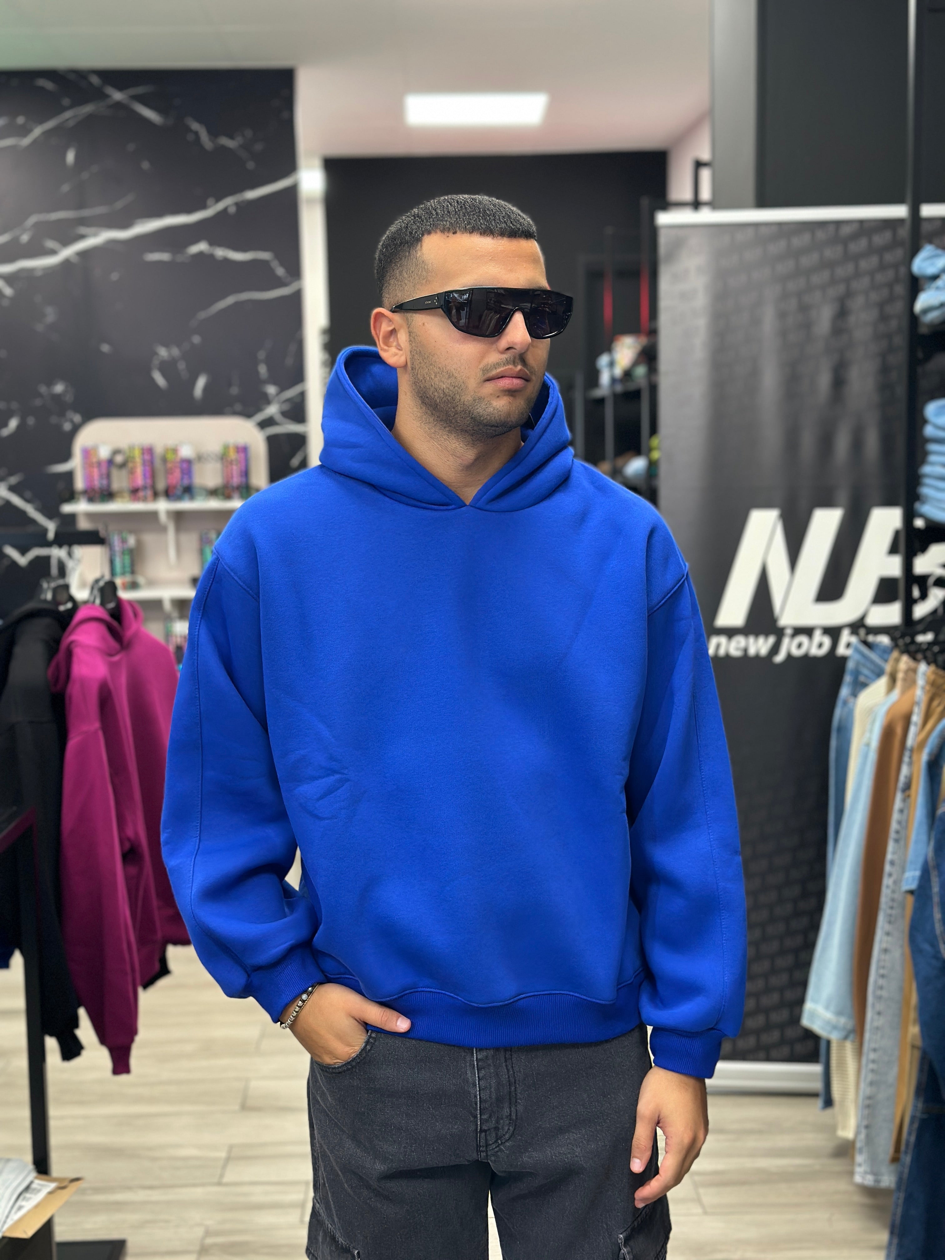 Felpa basic crop NJB