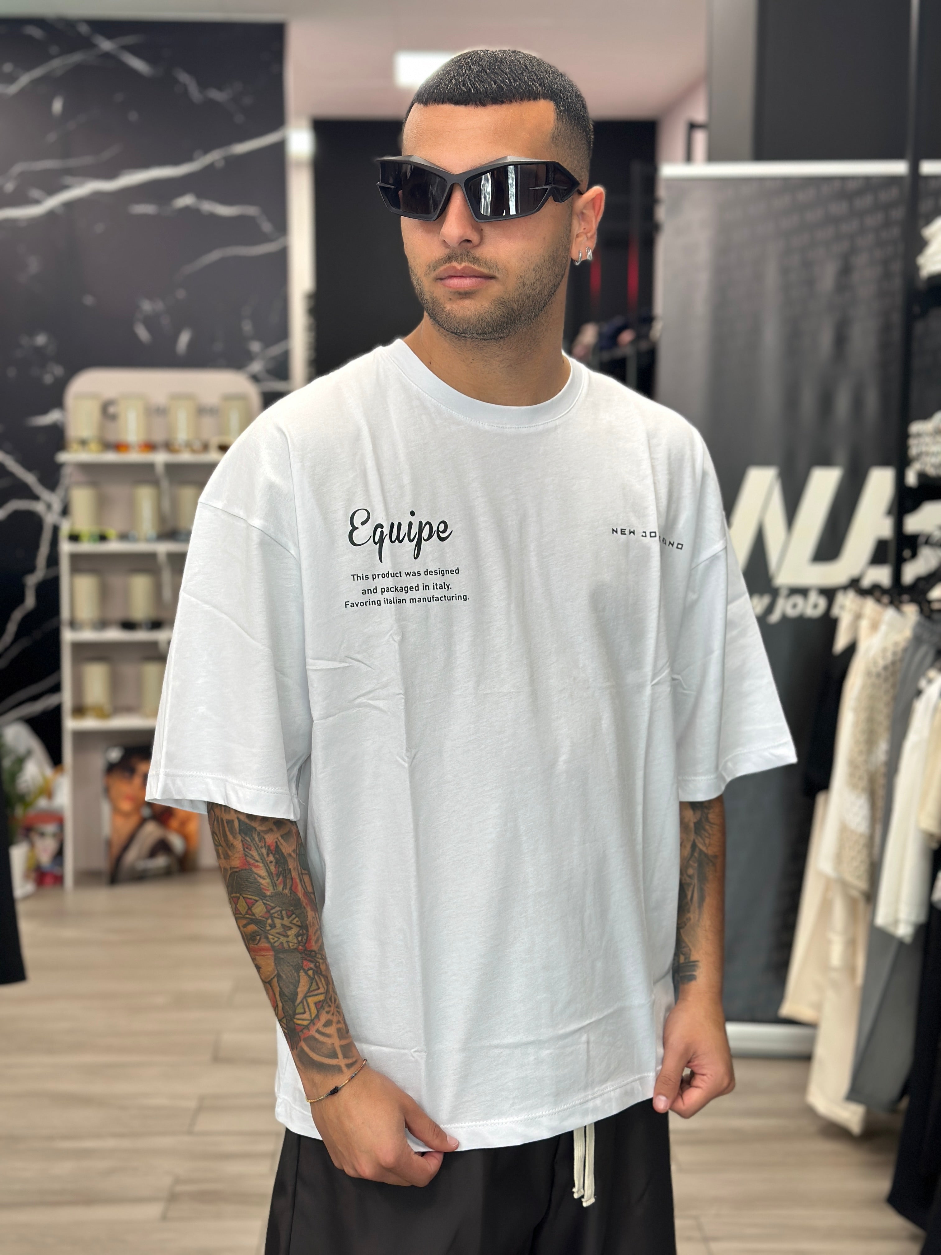 T-shirt over equipe NJB