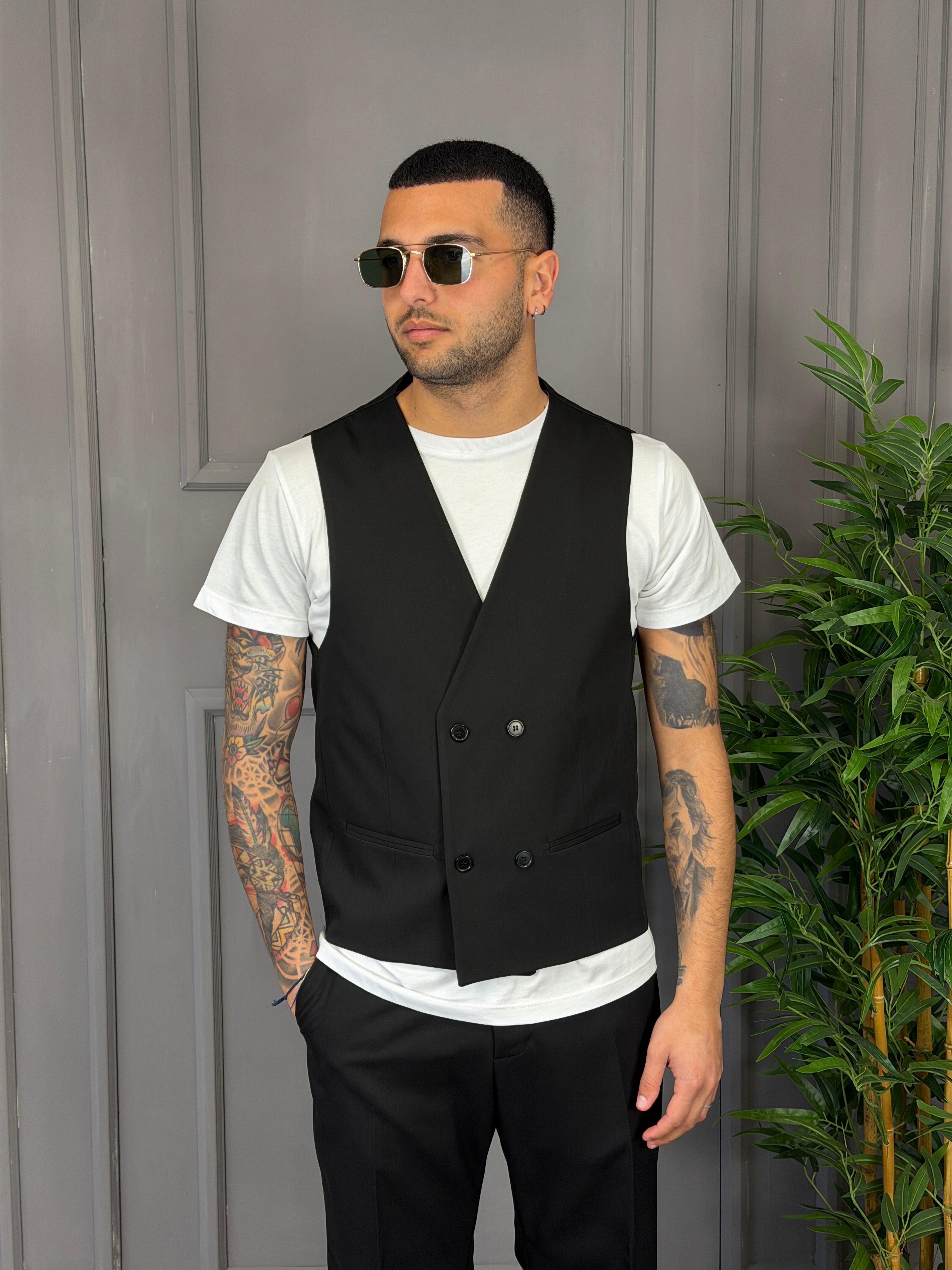 Gilet doppiopetto