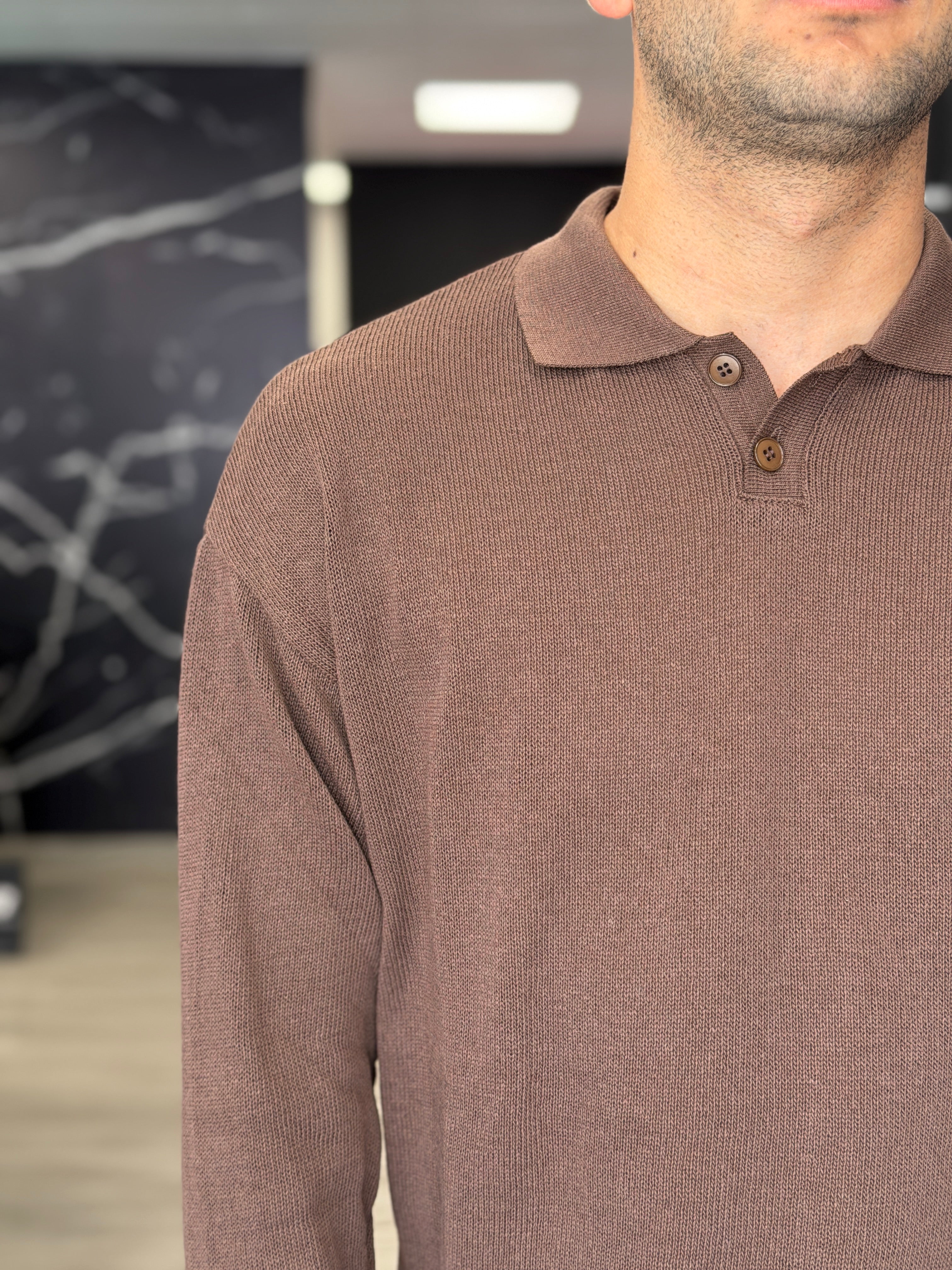 Polo crop rasata NJB