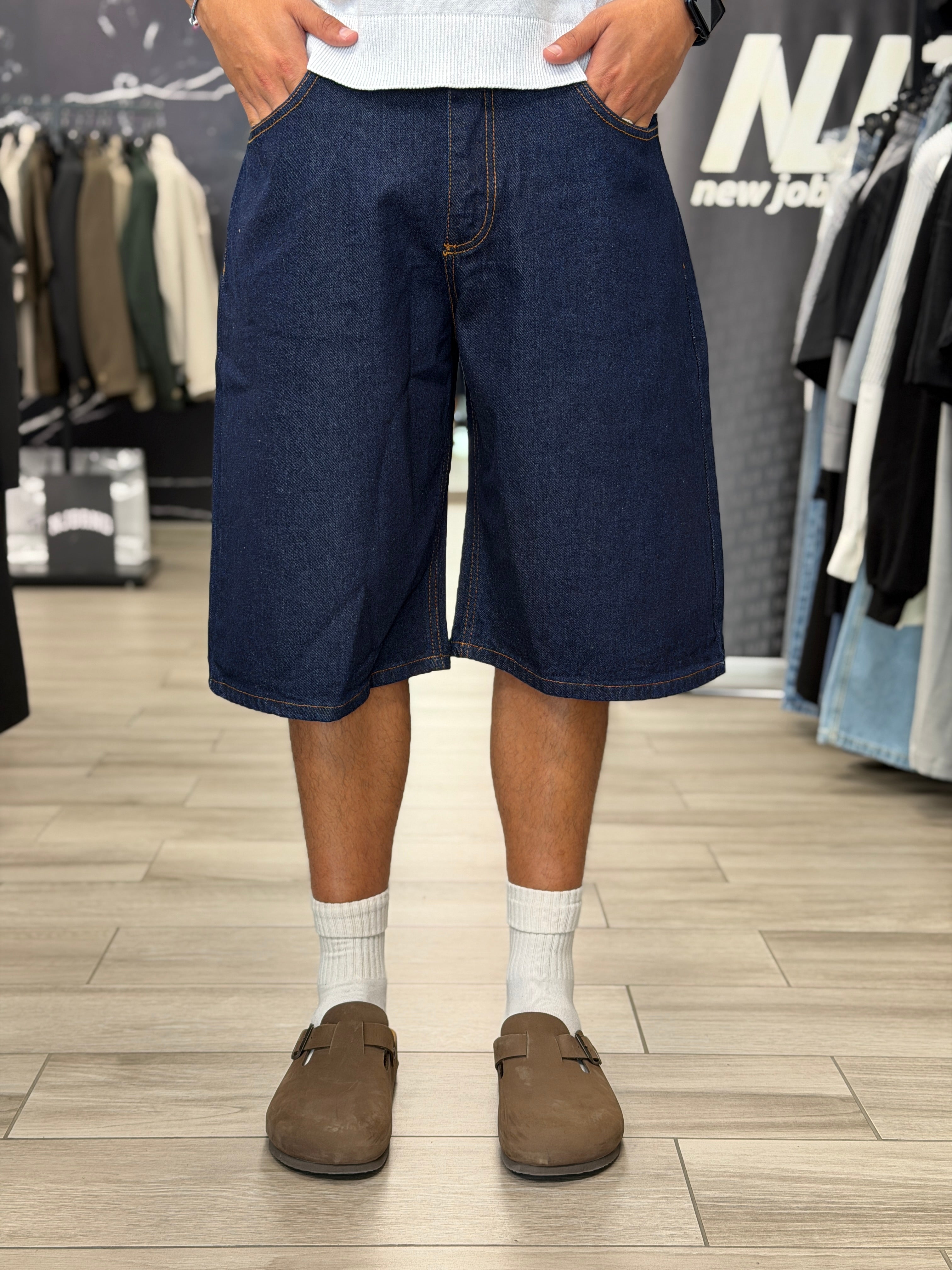 Bermuda denim baggy zero NJB