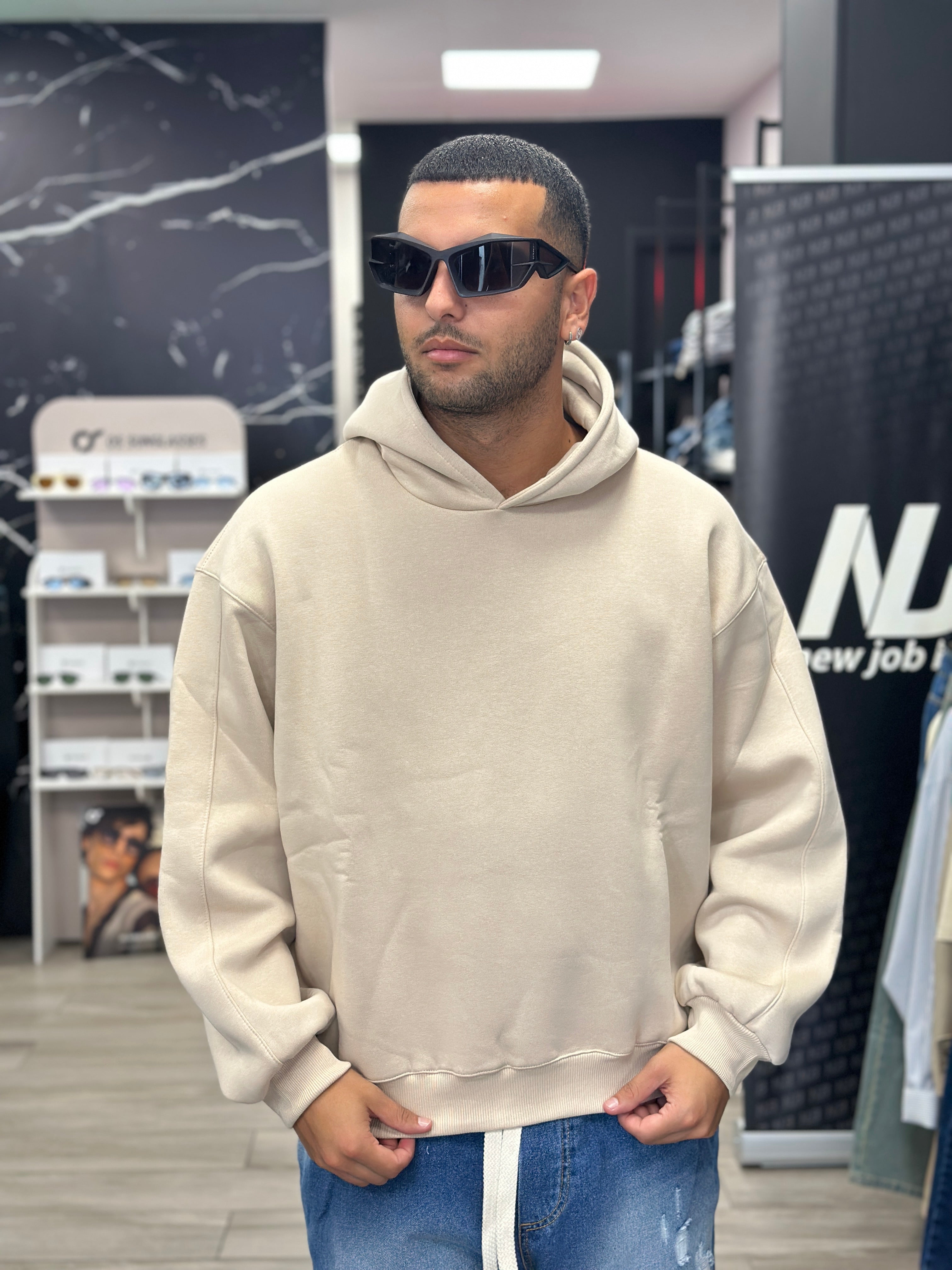 Felpa basic crop NJB