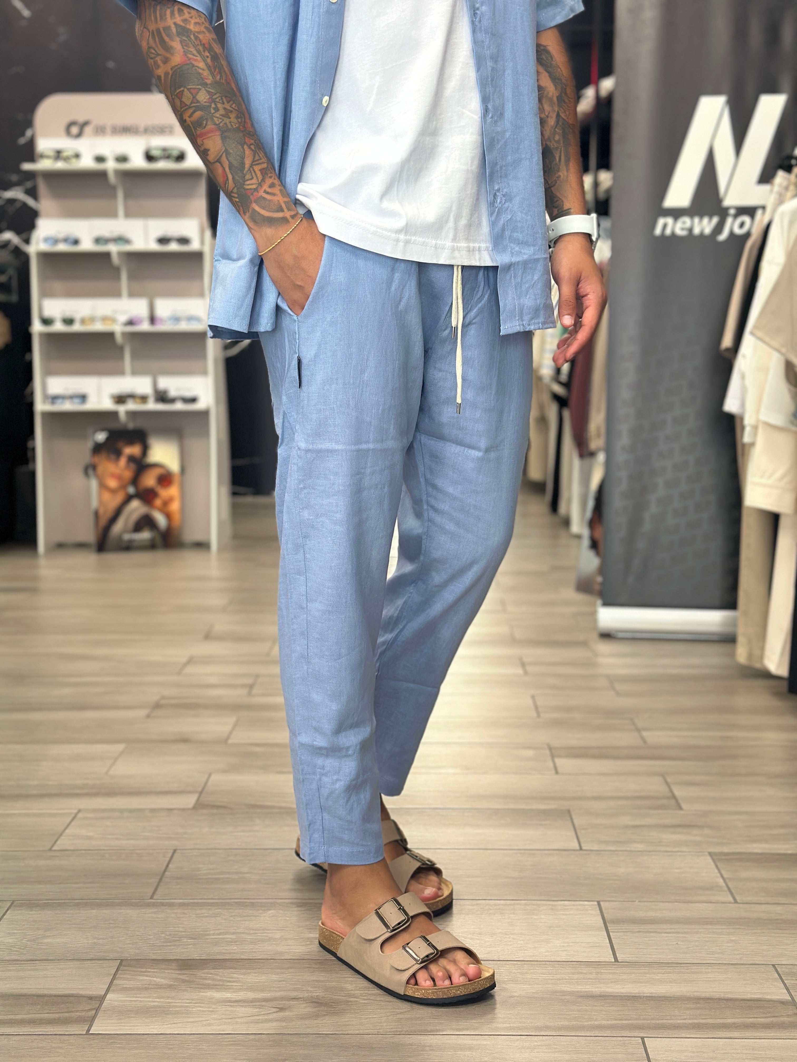 Coordinato Japan in lino NJB