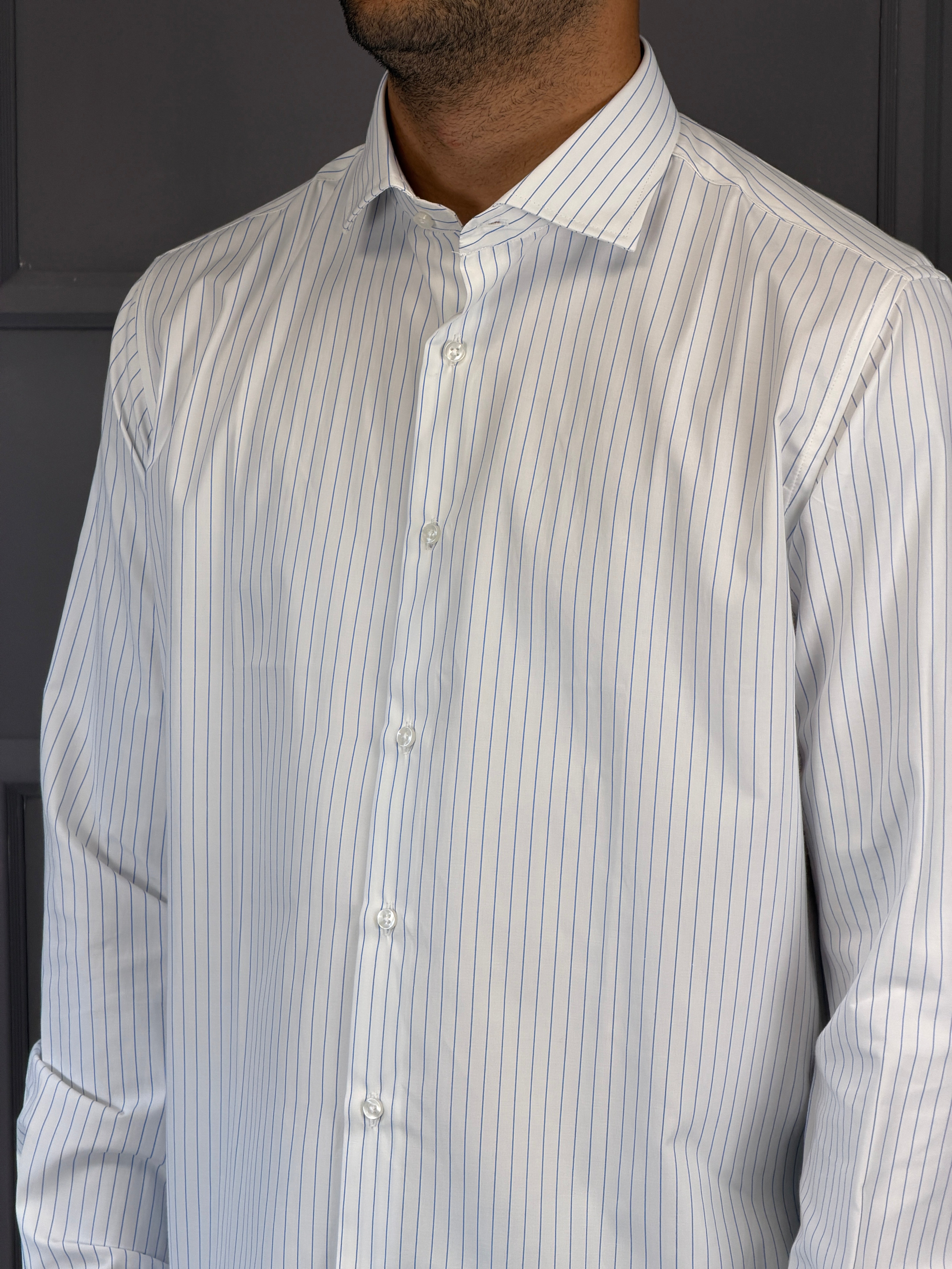 Camicia sartoriale rigata