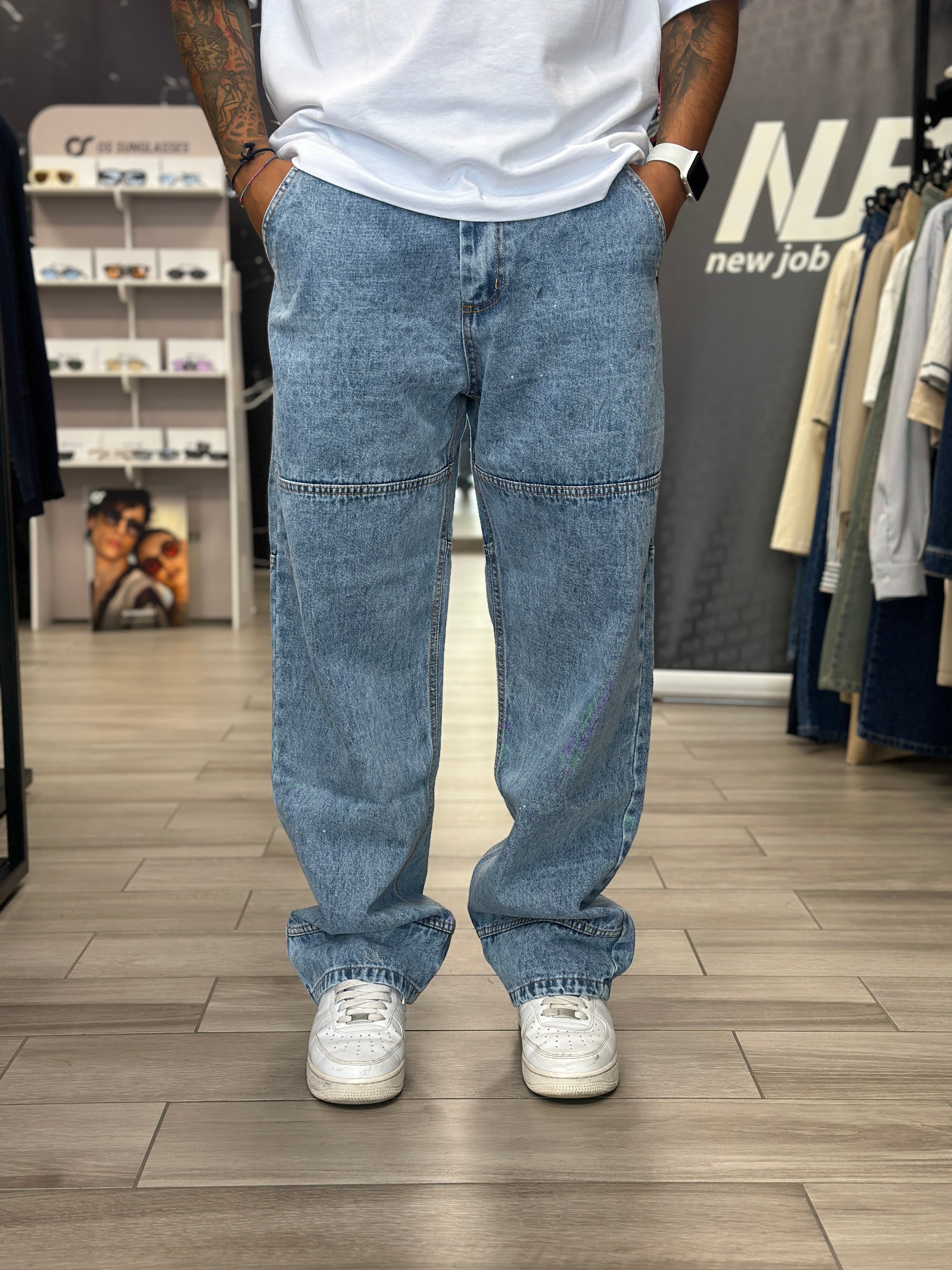 Jeans relaxed marmo NJB