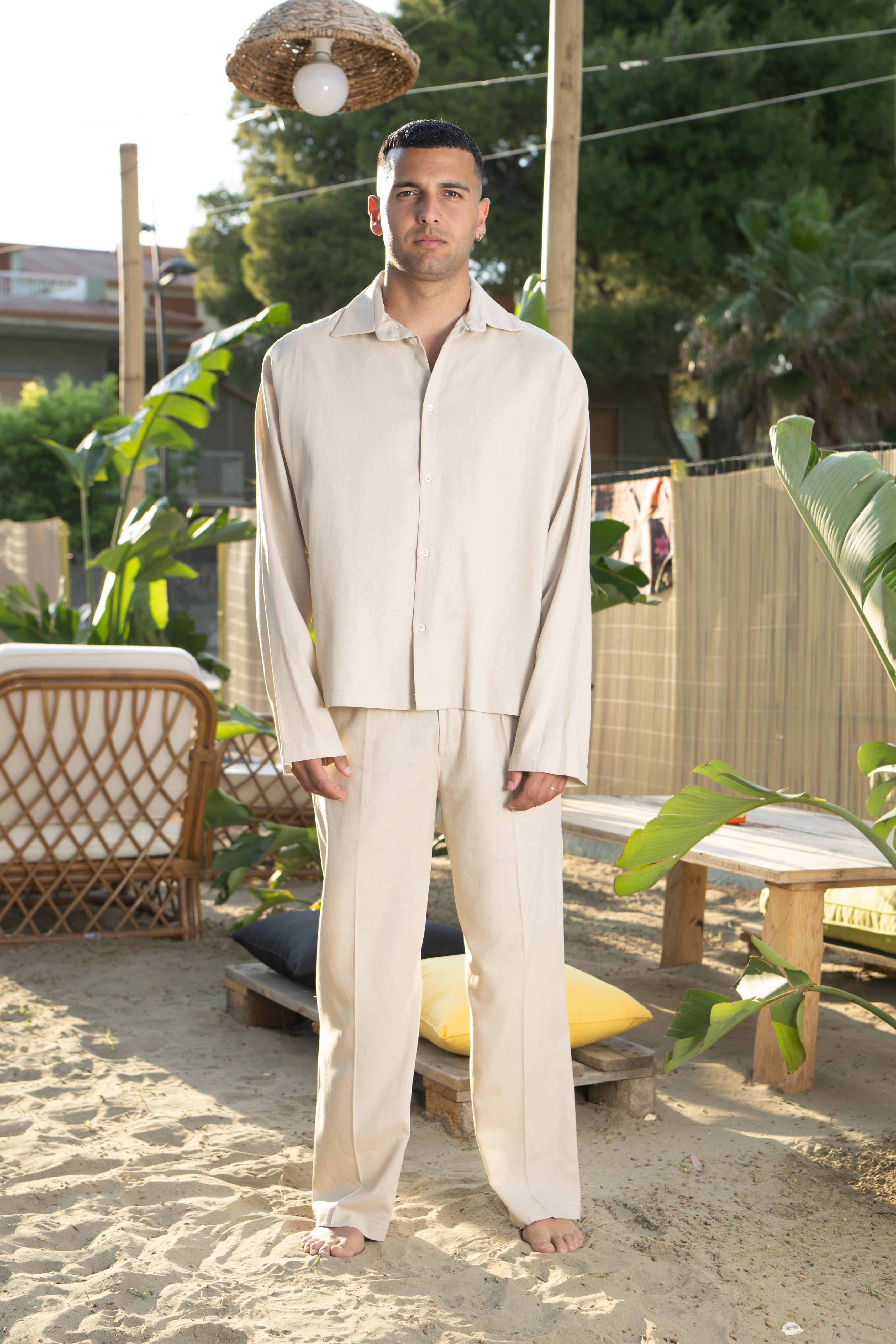 Coordinato Badawi in lino NJB