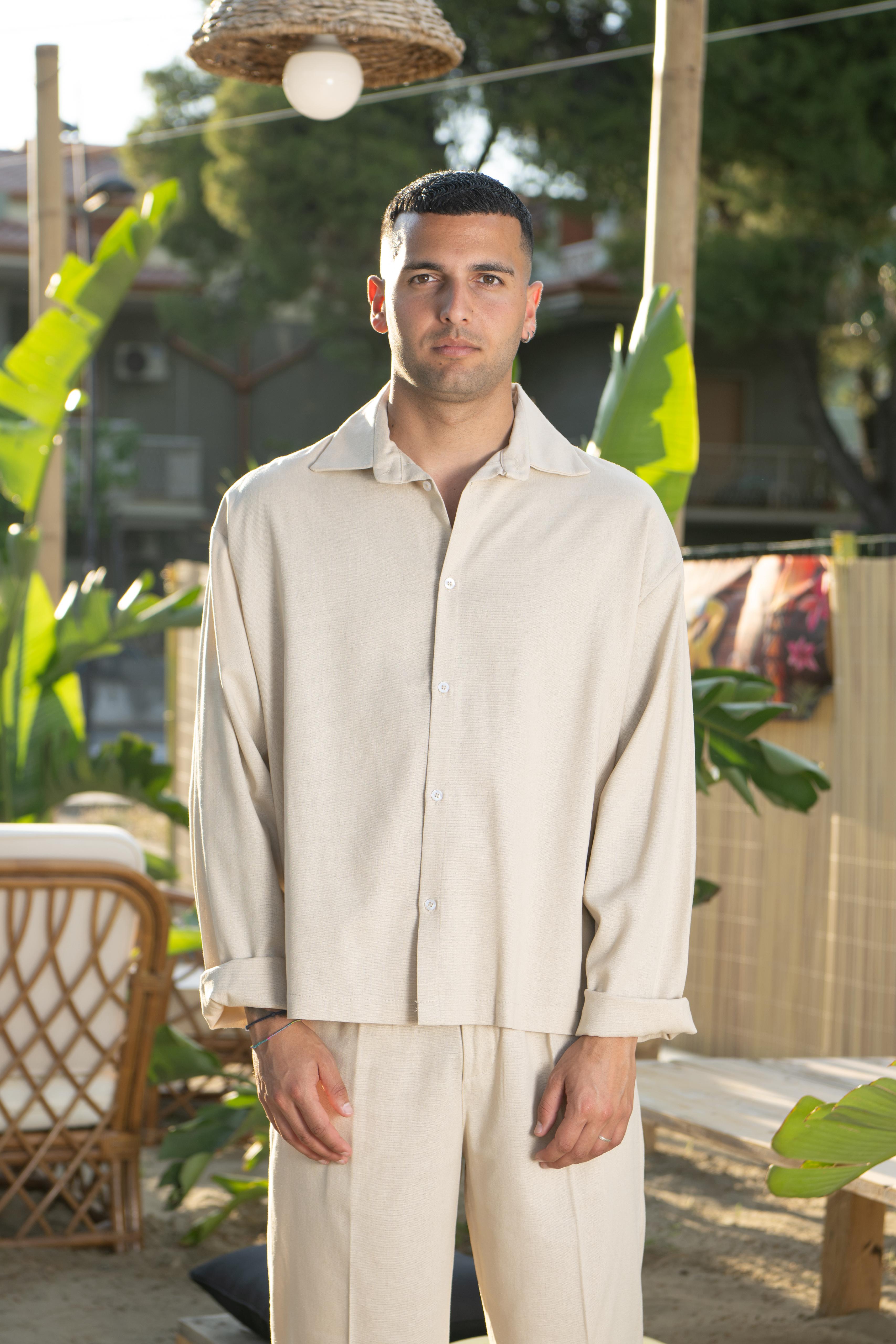 Coordinato Badawi in lino NJB